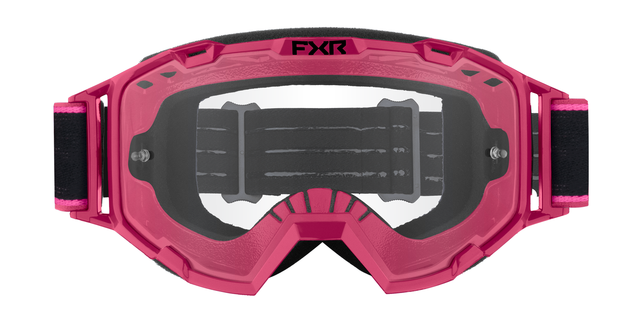 FXR Youth Motocross Goggle Maverick Prime - Razzle - Clear