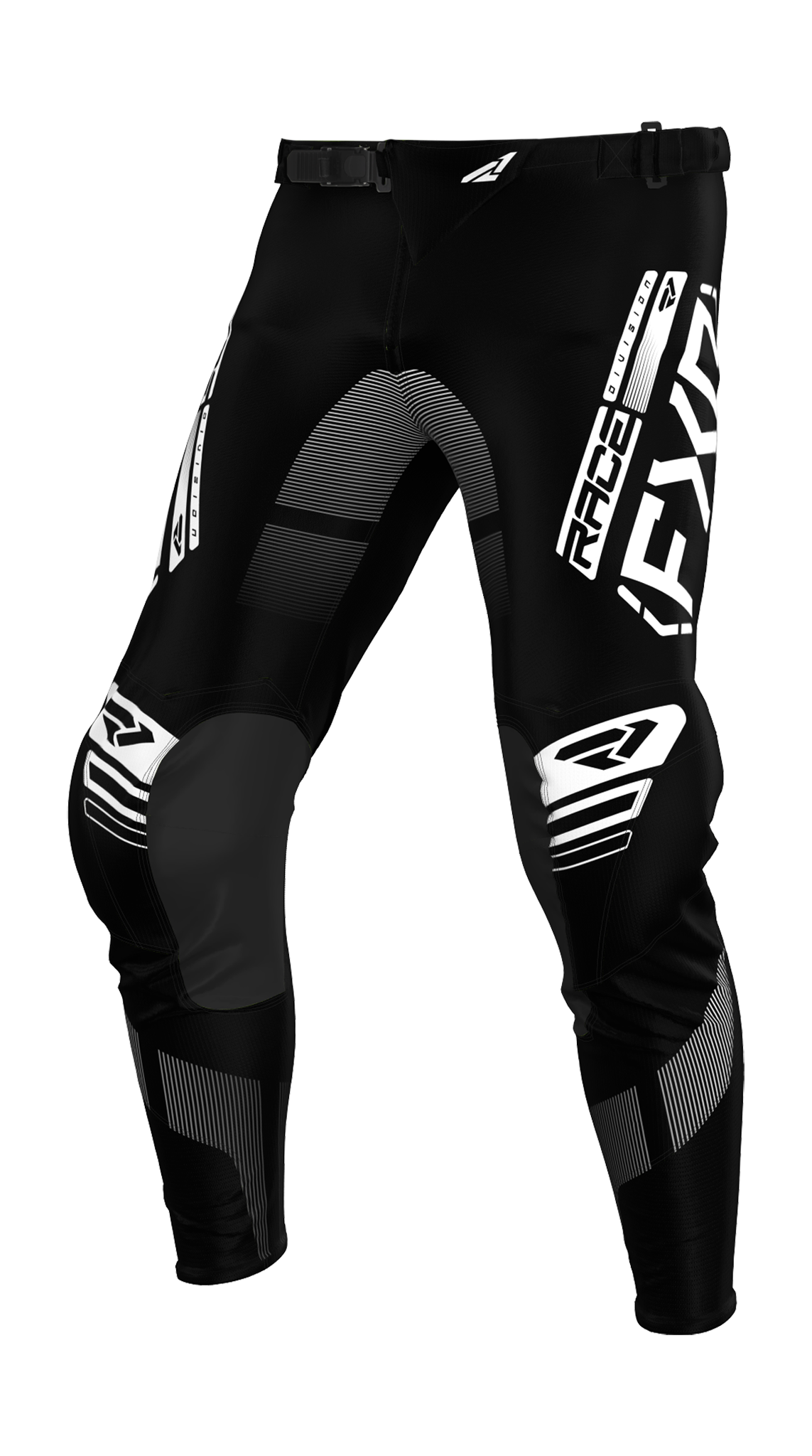 FXR Youth Motocross Pants Podium - Black / White