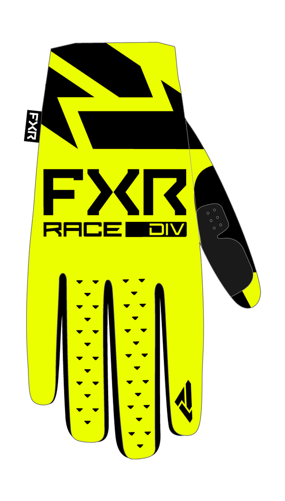 FXR Youth Motocross Gloves Pro-Fit Lite - High-Vis