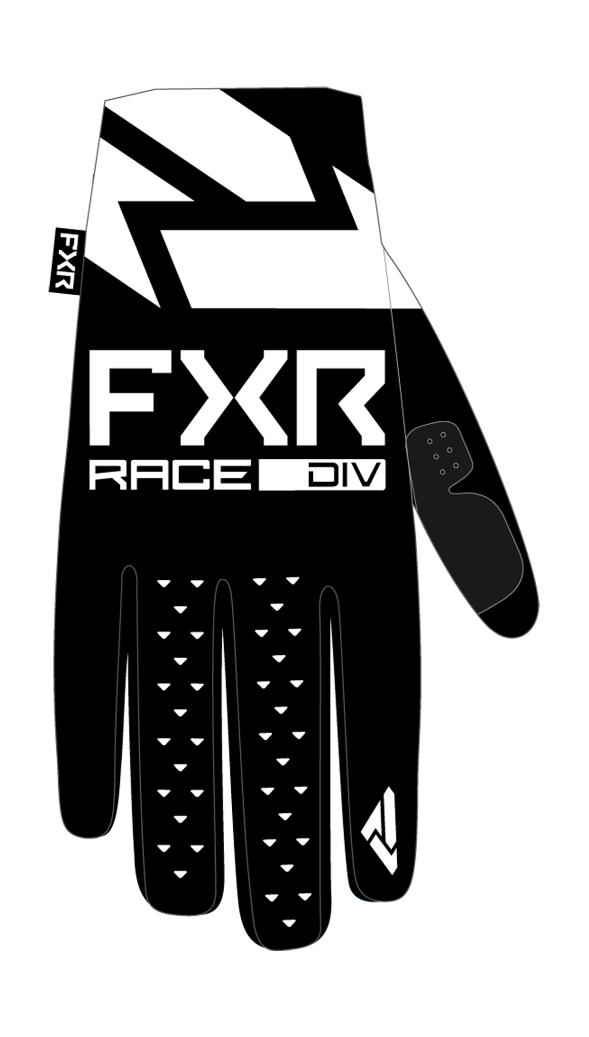 FXR Youth Motocross Gloves Pro-Fit Lite - Black / White