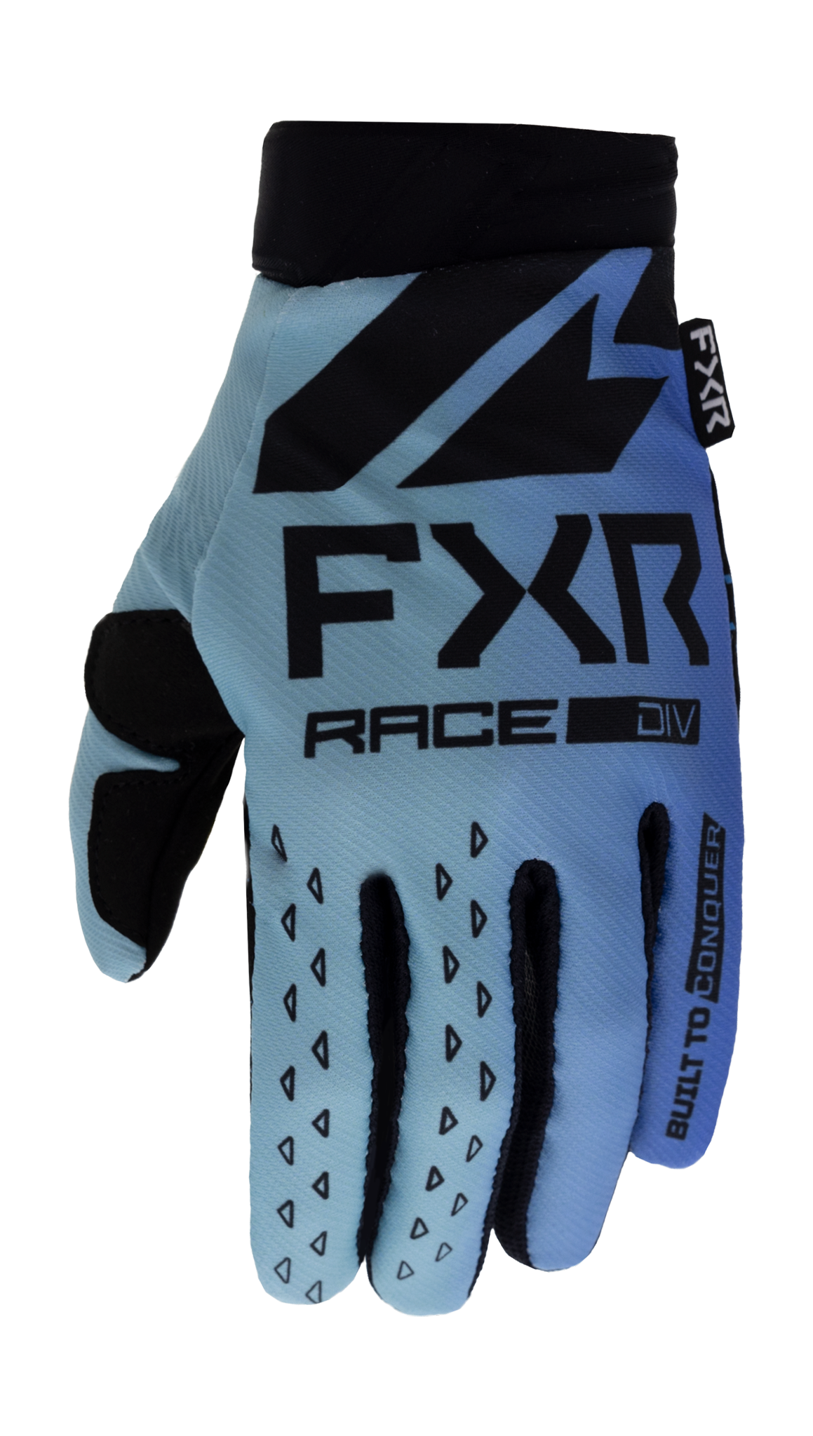 FXR Youth Motocross Gloves Reflex - Blue / Black