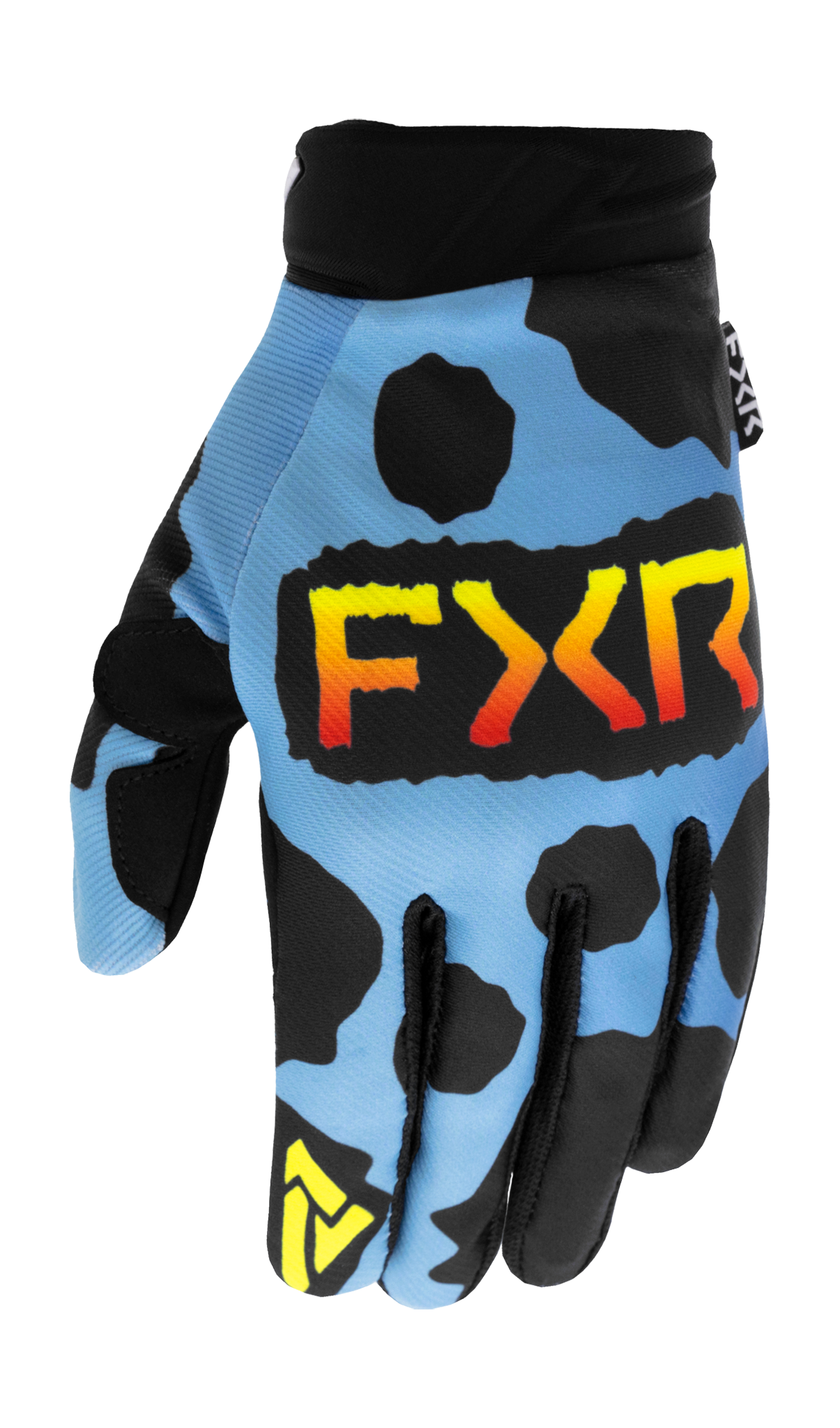 FXR Youth Motocross Gloves Reflex - Dart Frog