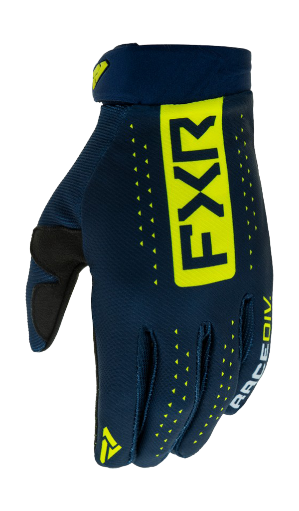 FXR Youth Motocross Gloves Reflex - Midnight / HiVis