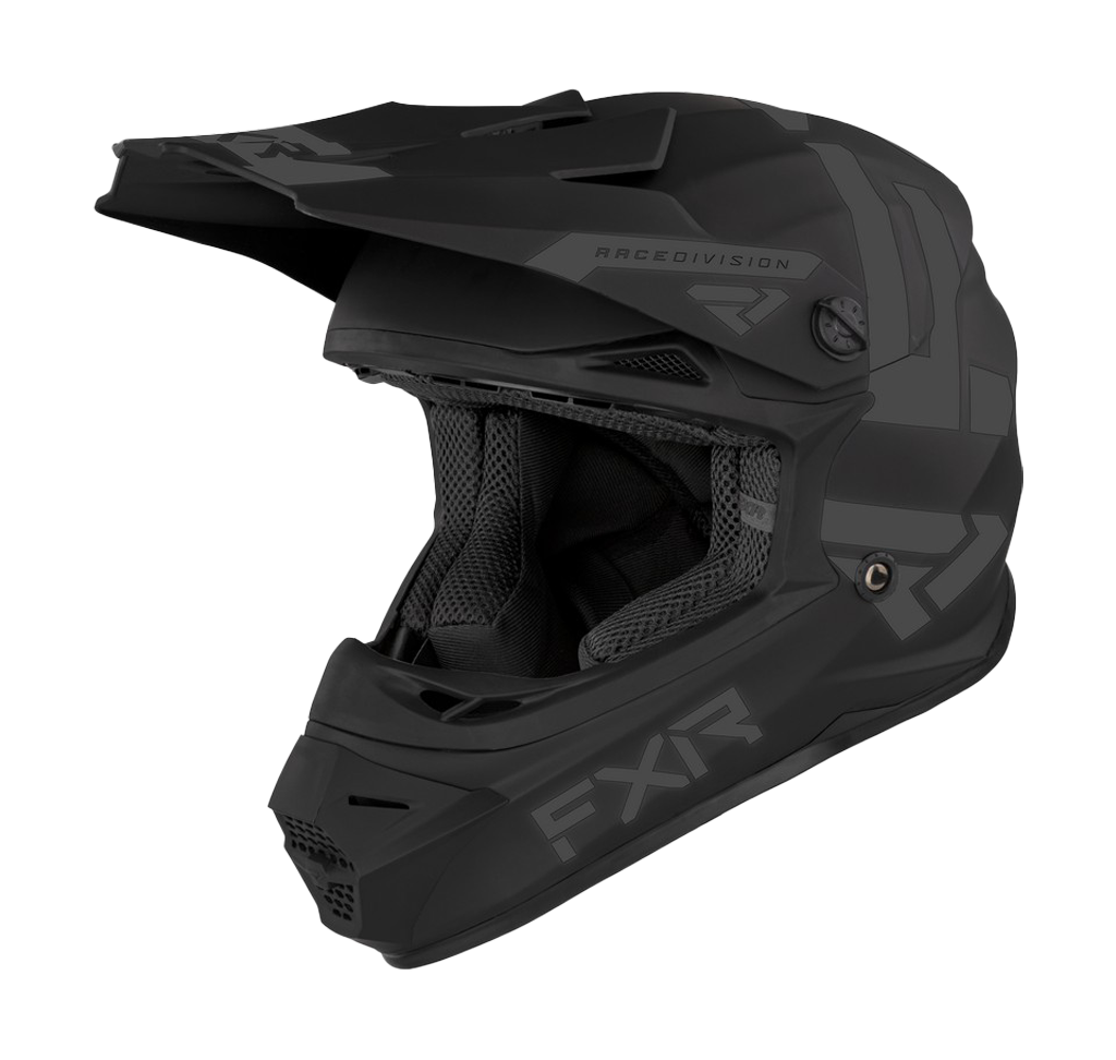 FXR Youth Motocross Helmet Legion - Black Ops