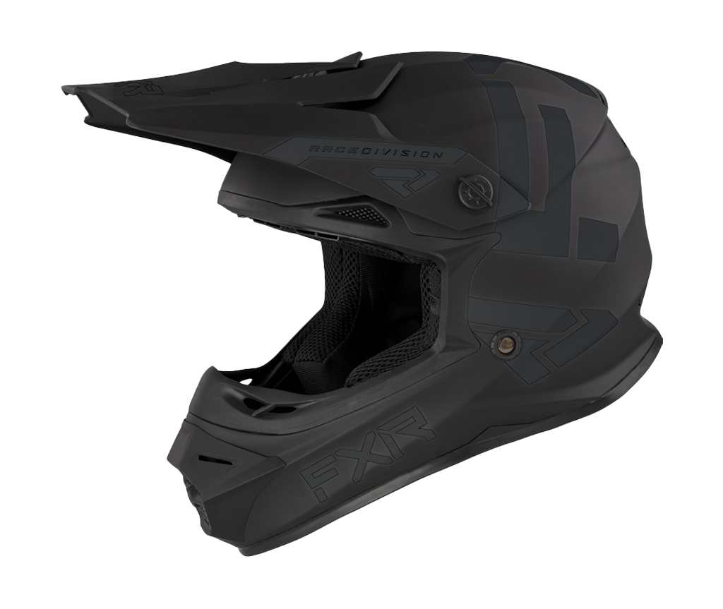 FXR Youth Motocross Helmet Legion - Black Ops