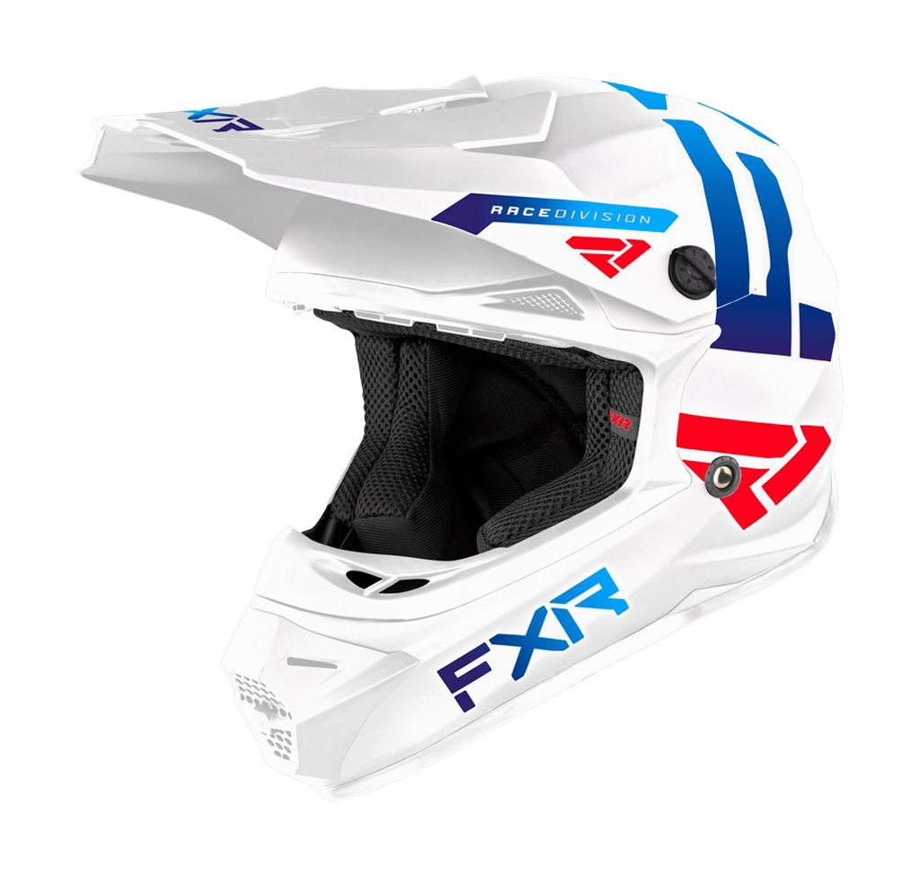 FXR Youth Motocross Helmet Legion - Patriot
