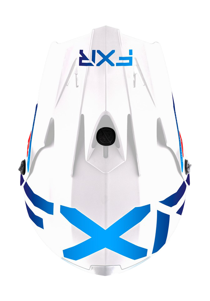 FXR Youth Motocross Helmet Legion - Patriot