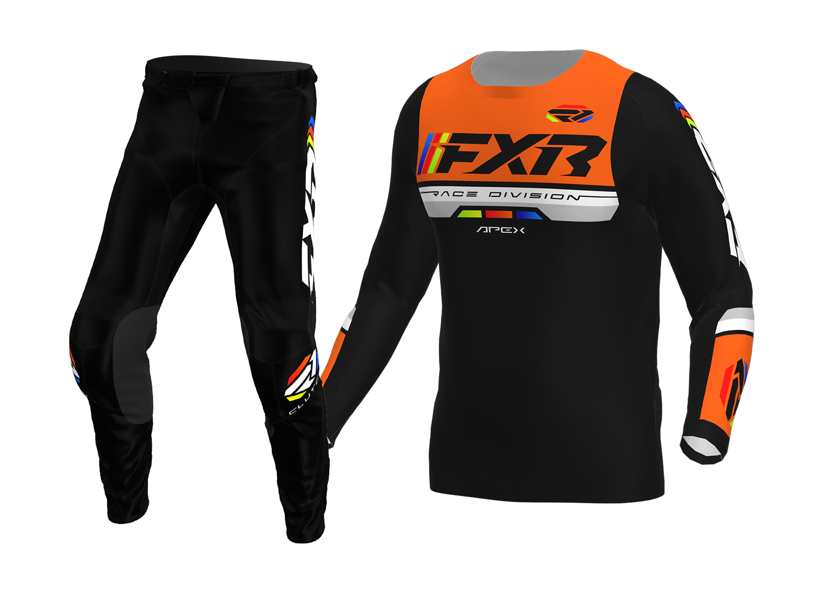 FXR Youth Motocross Gear 2026 Apex - Orange