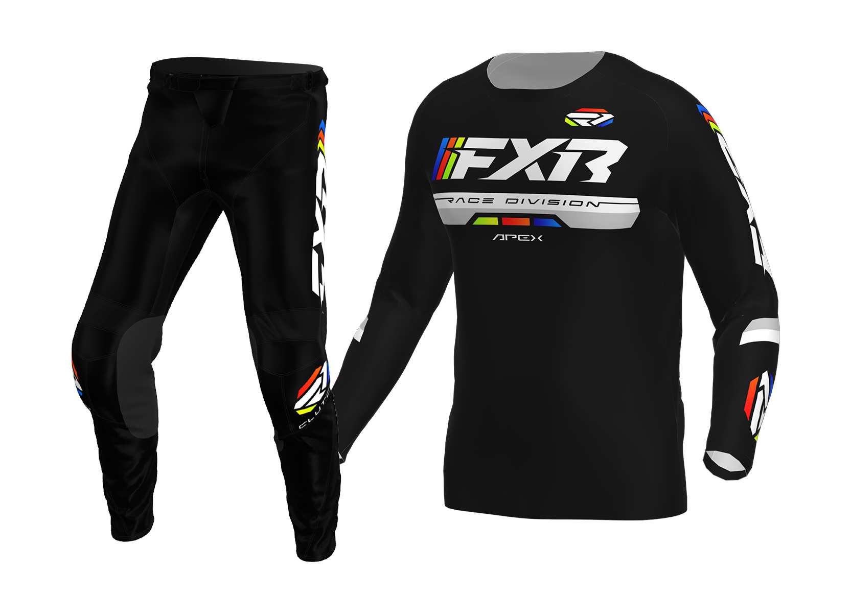 FXR Youth Motocross Gear 2026 Apex - Black