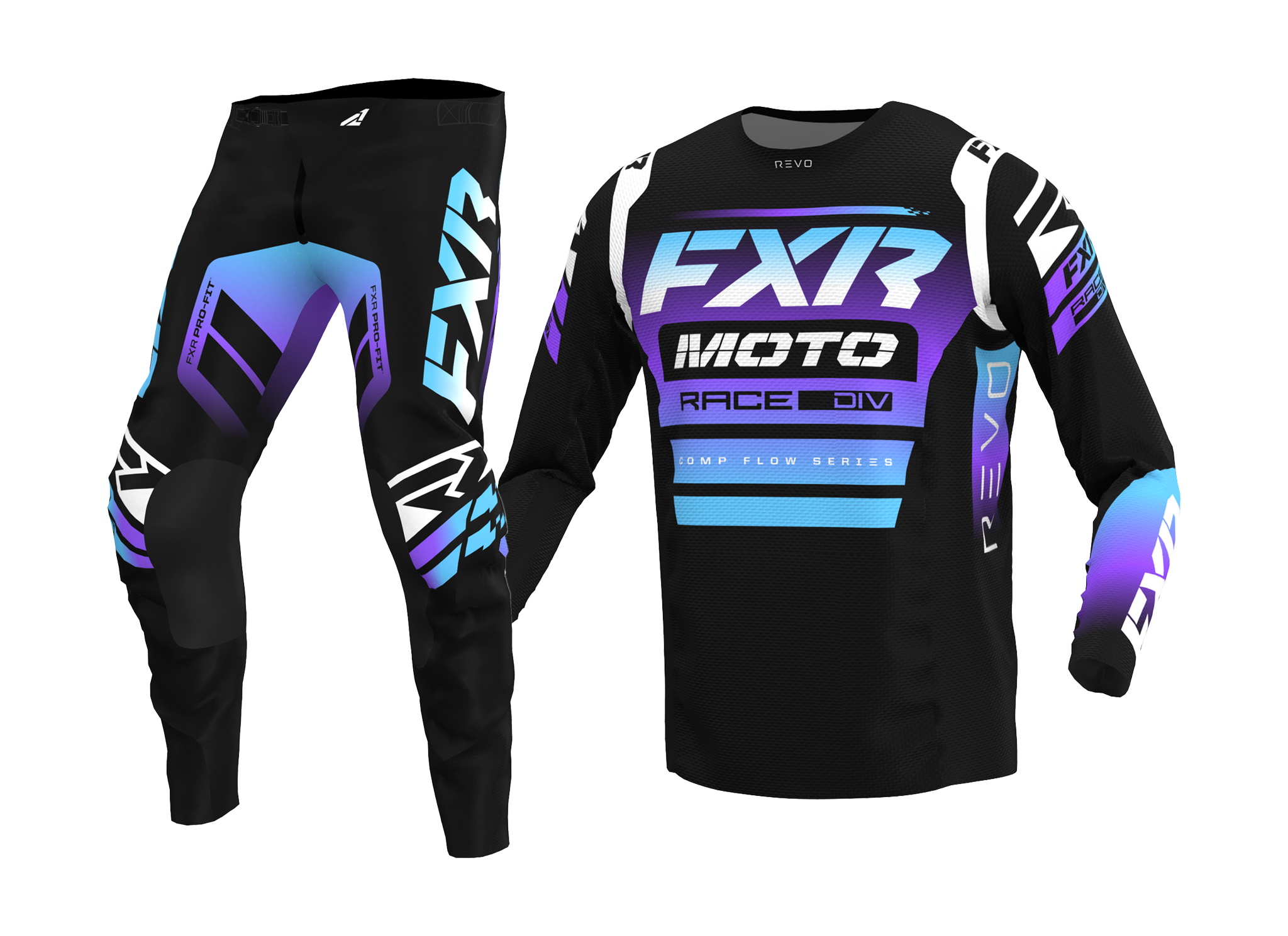 FXR Youth Motocross Gear Revo Comp - XLT