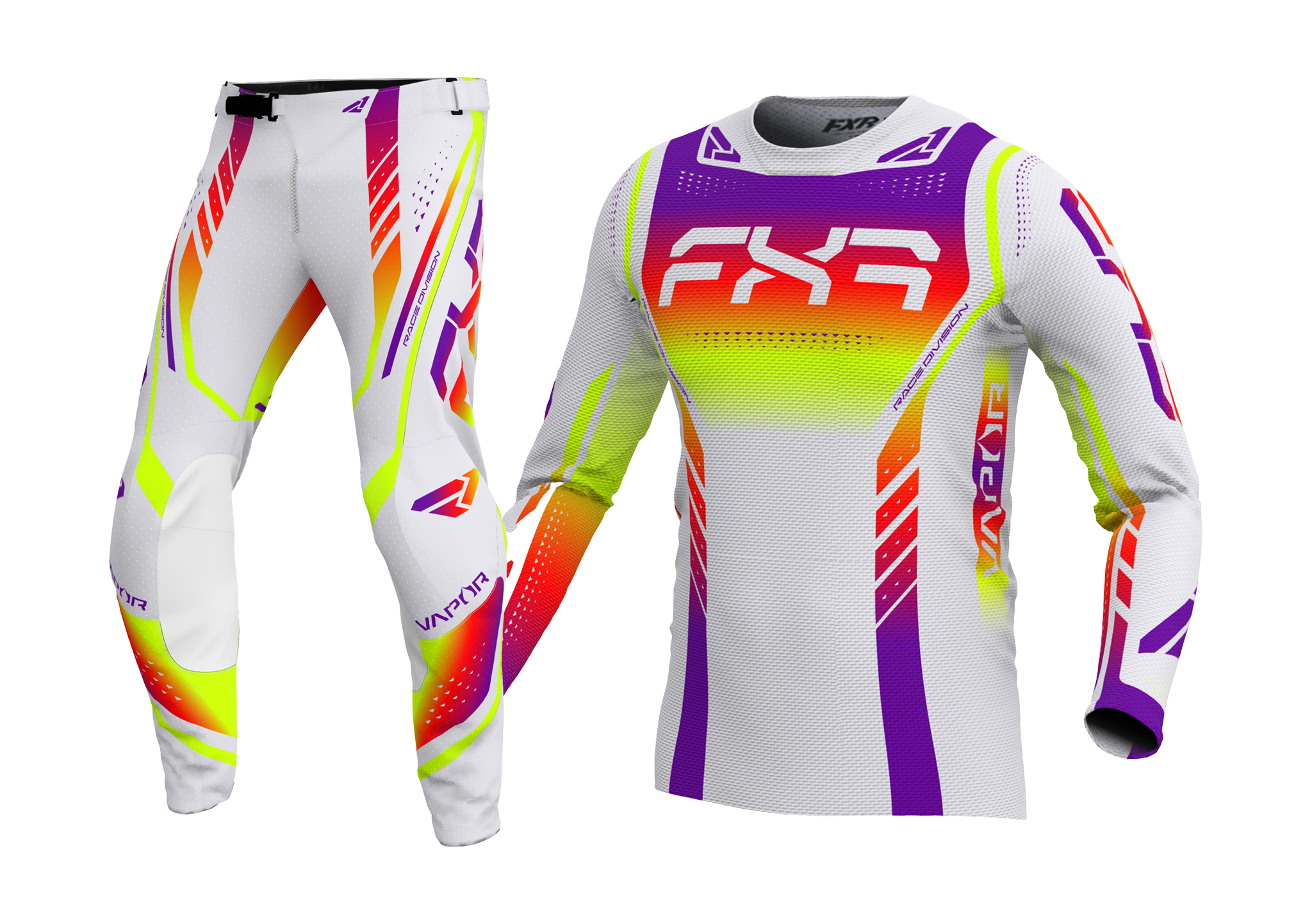 FXR Youth Motocross Gear Vapor Air - Guava