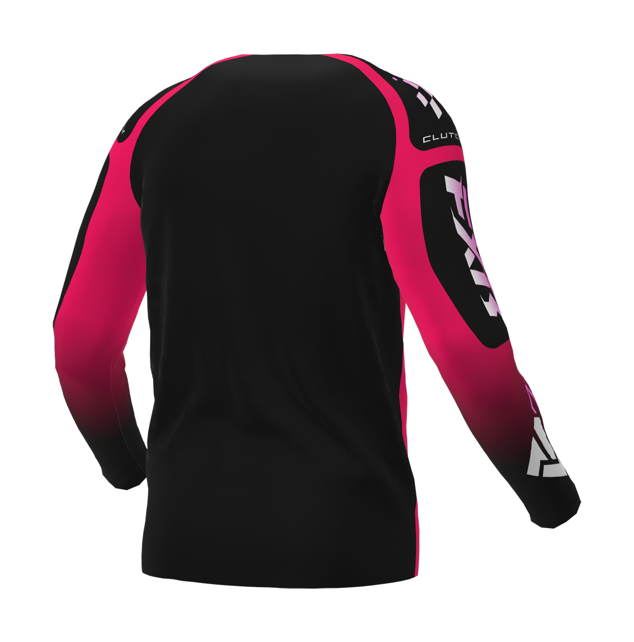 FXR Mini Motocross Jersey 2026 Clutch - Razz / Black / Pink
