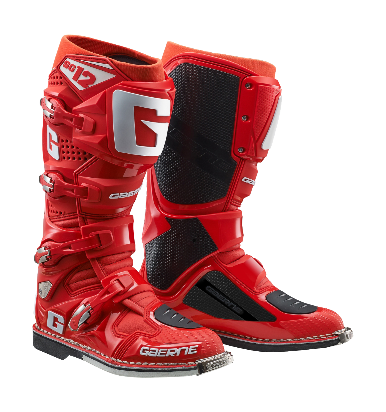 Gaerne Motocross Boots SG-12 - Solid Red