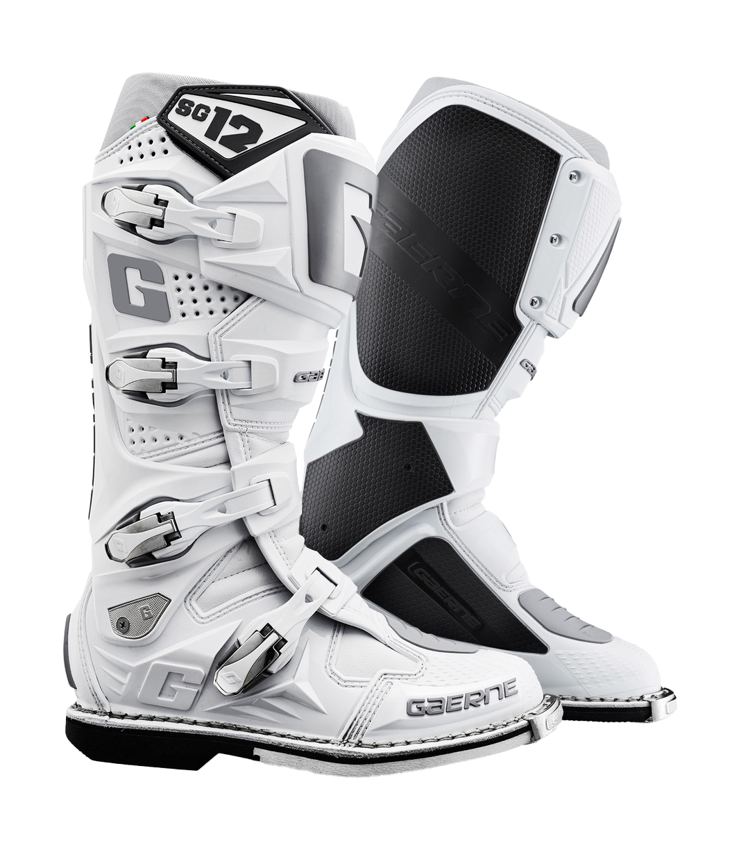 Gaerne Motocross Boots SG-12 - White