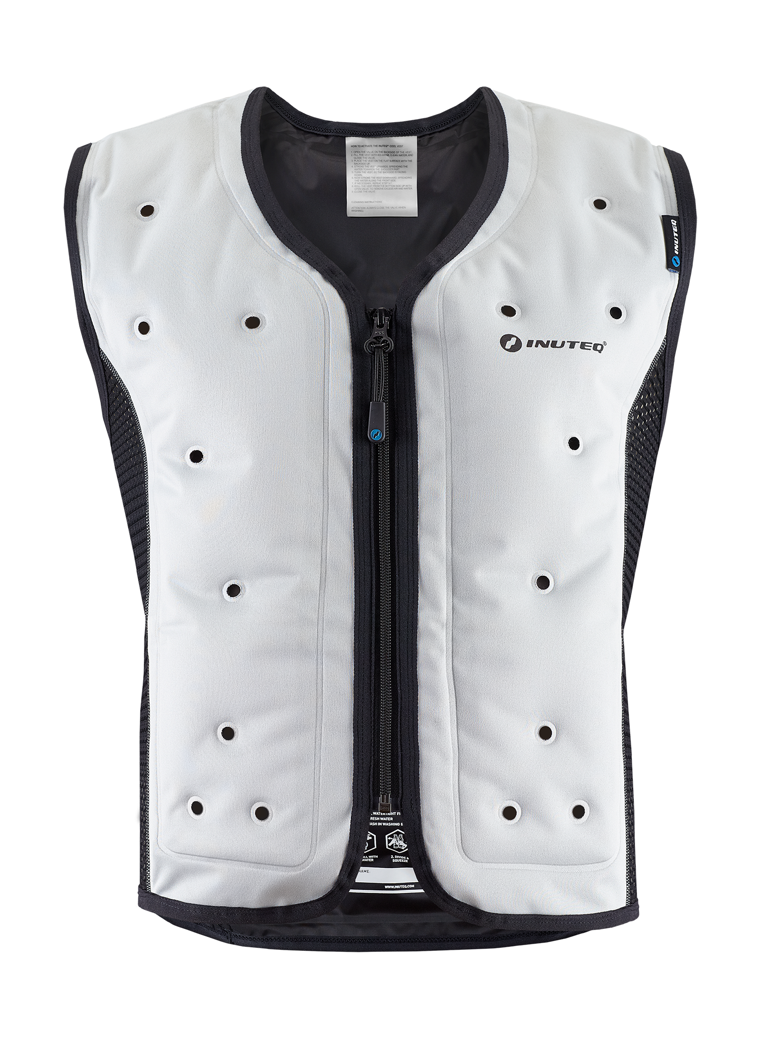 Inuteq Cooling Vest Bodycool Smart - Grey / Black