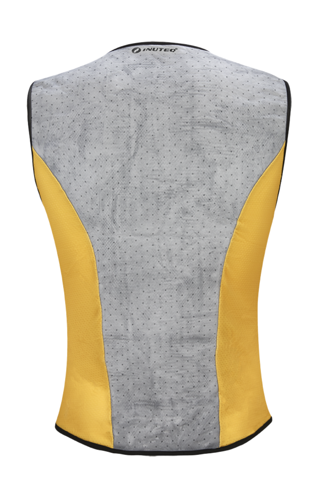 Inuteq Cooling Vest Bodycool Xtreme LE Jumbo Visma - Yellow / Grey