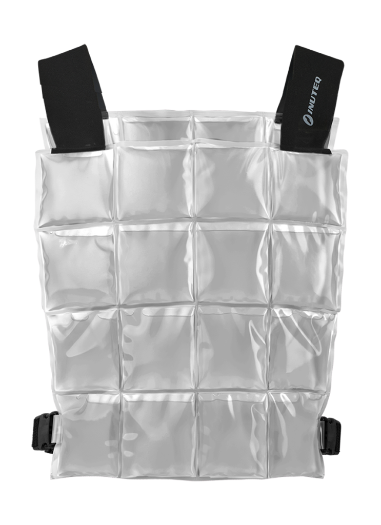 Inuteq Cooling Vest Entry PCM CoolOver 24 Degrees - White