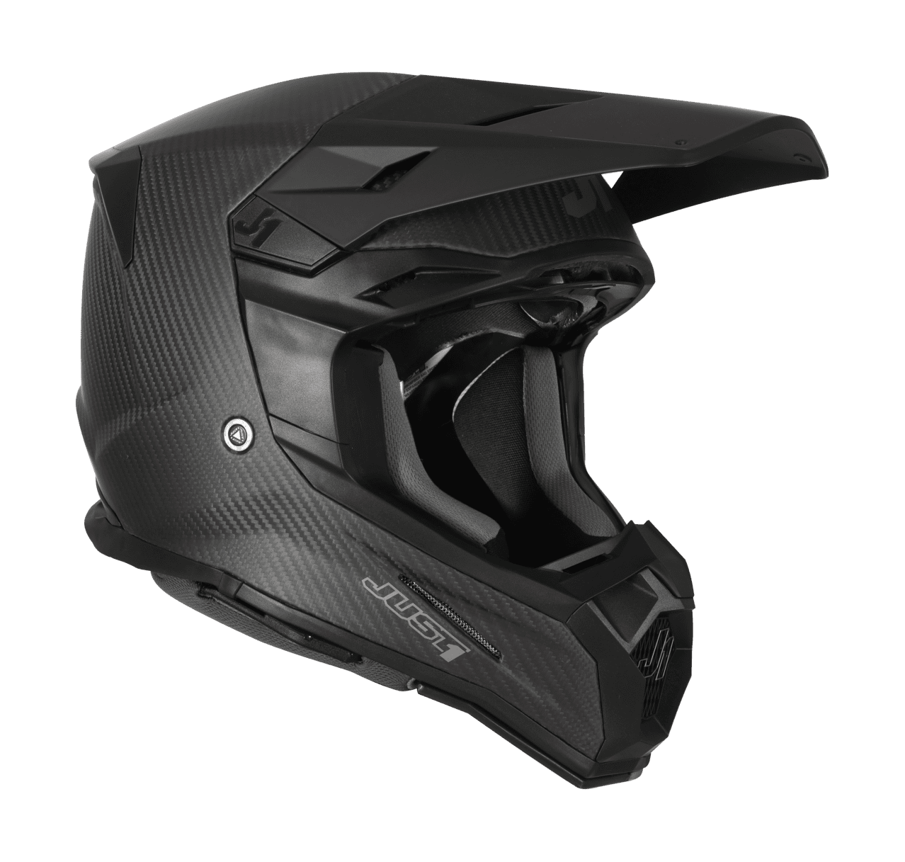 Just1 Motocross Helmet J22C Solid - Carbon