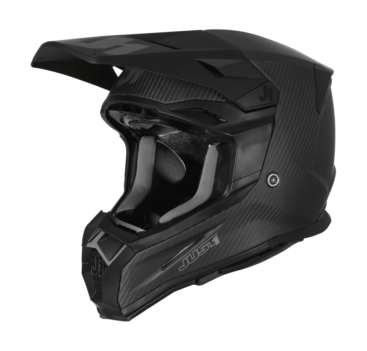 Just1 Motocross Helmet J22C Solid - Carbon