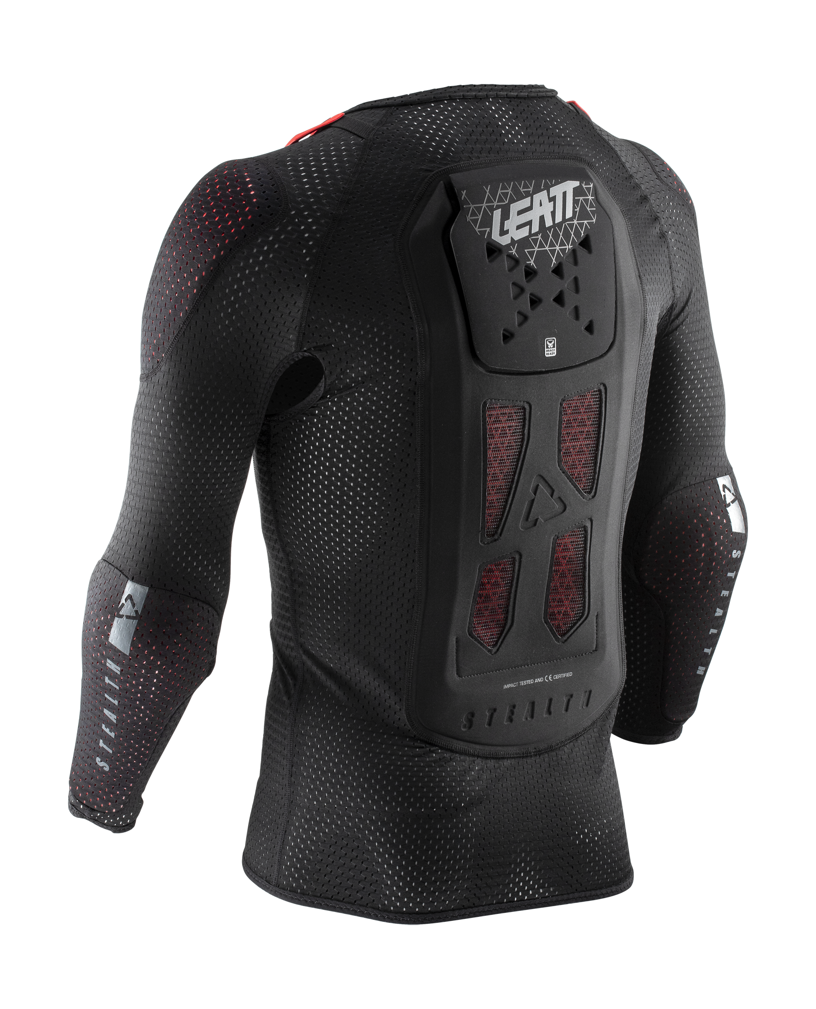 Leatt Chest Protector Vest Soft AirFlex Stealth - Black