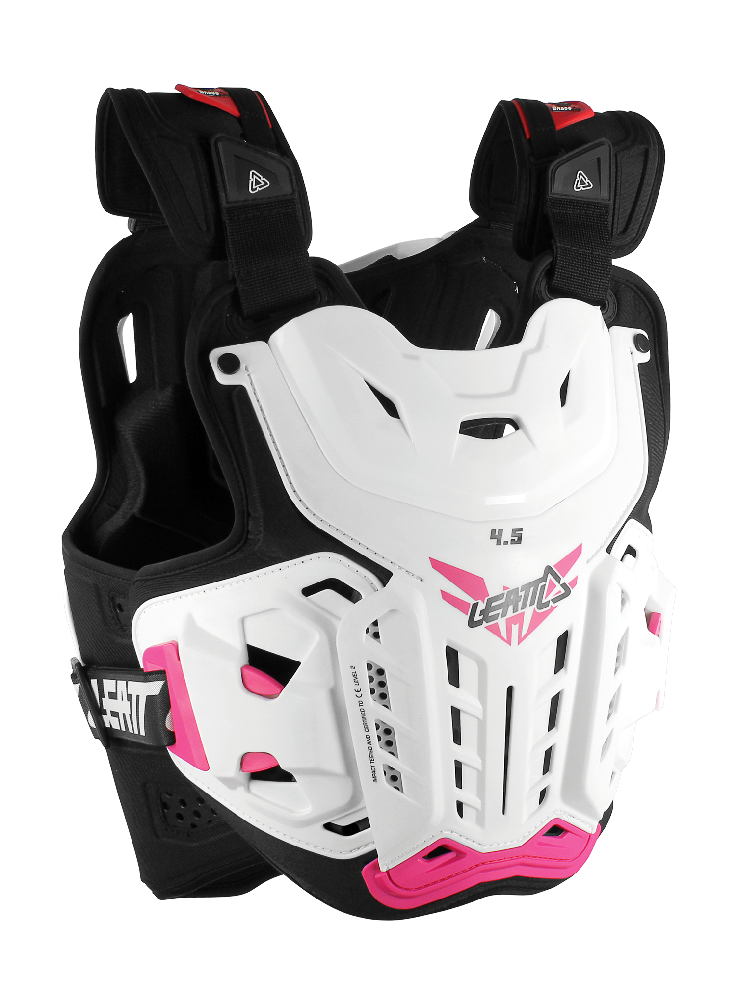 Leatt Women Chest Protector 4.5 Jacki - White / Pink