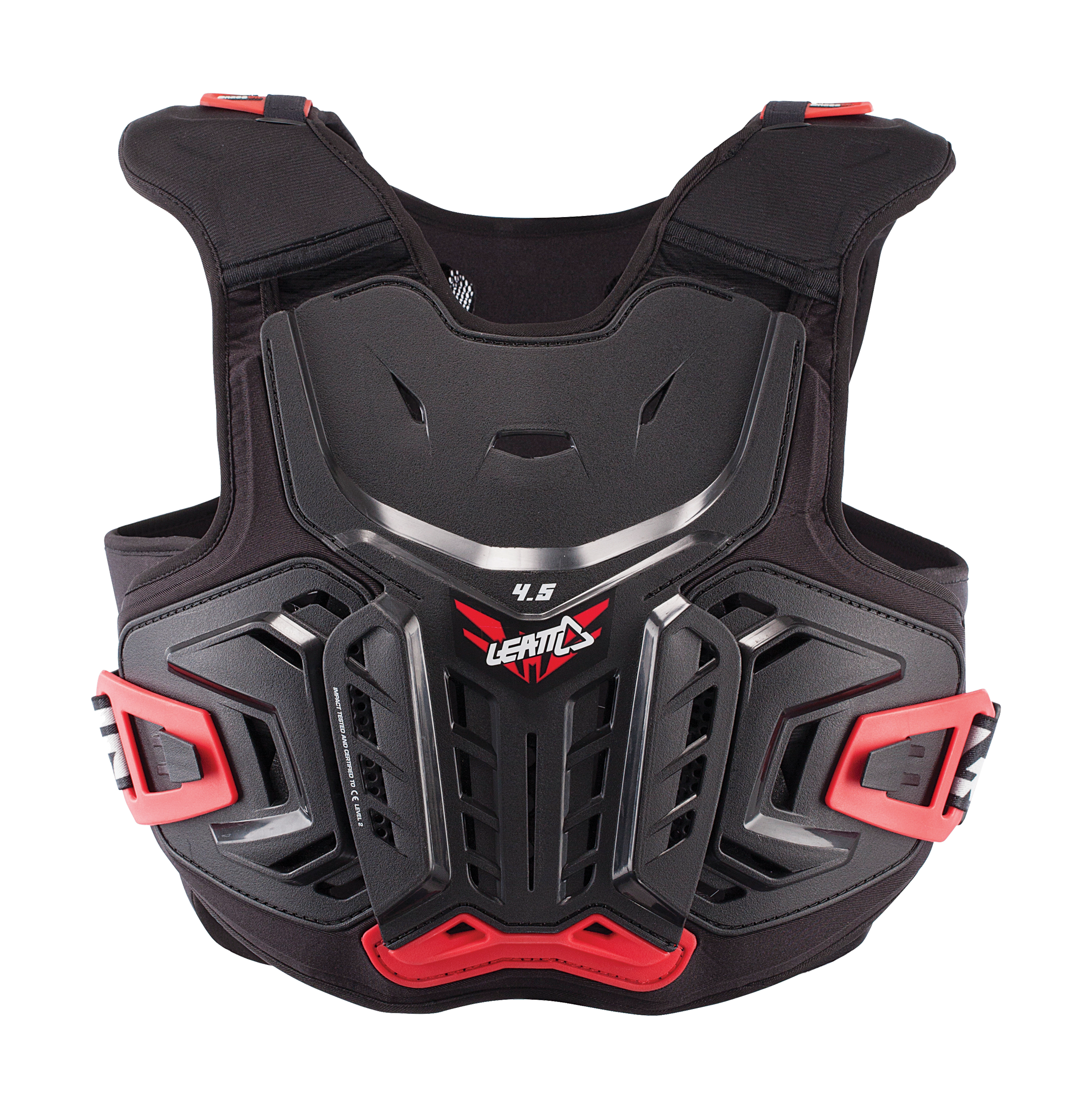 Leatt Youth Chest Protector 4.5 - Black / Red