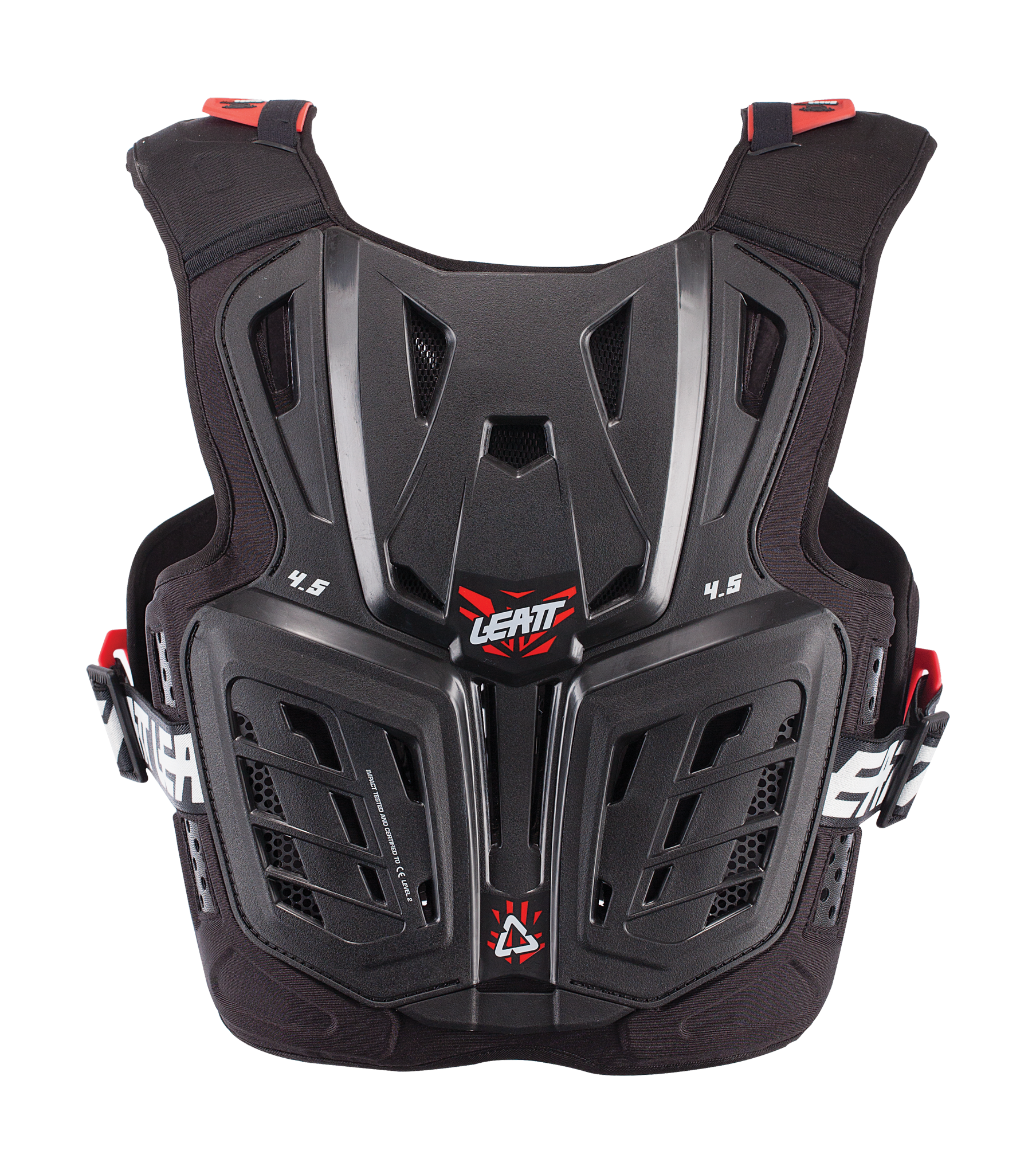 Leatt Youth Chest Protector 4.5 - Black / Red