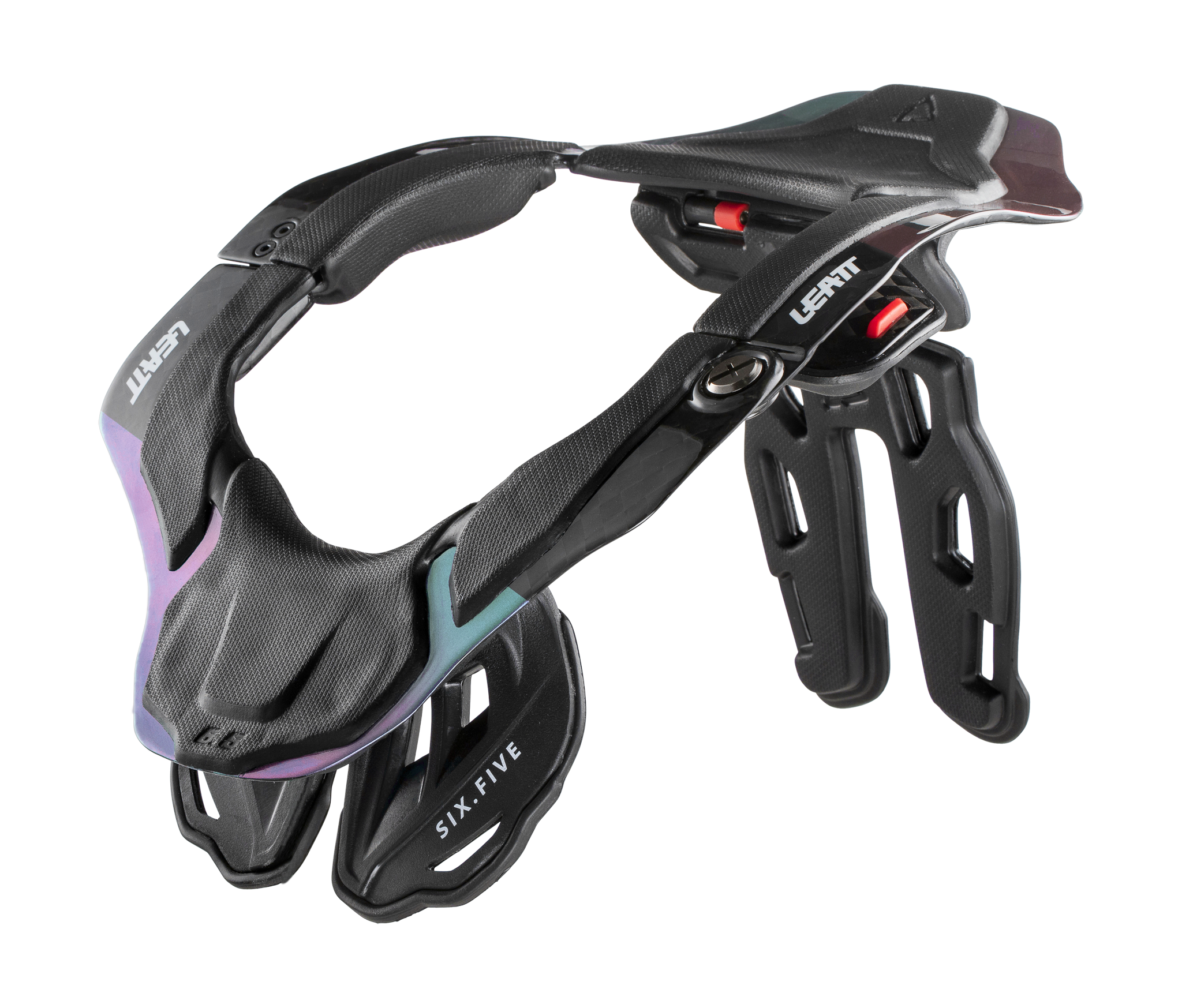 Leatt Neck Brace GPX 6.5 Carbon - Carbon / Hologram