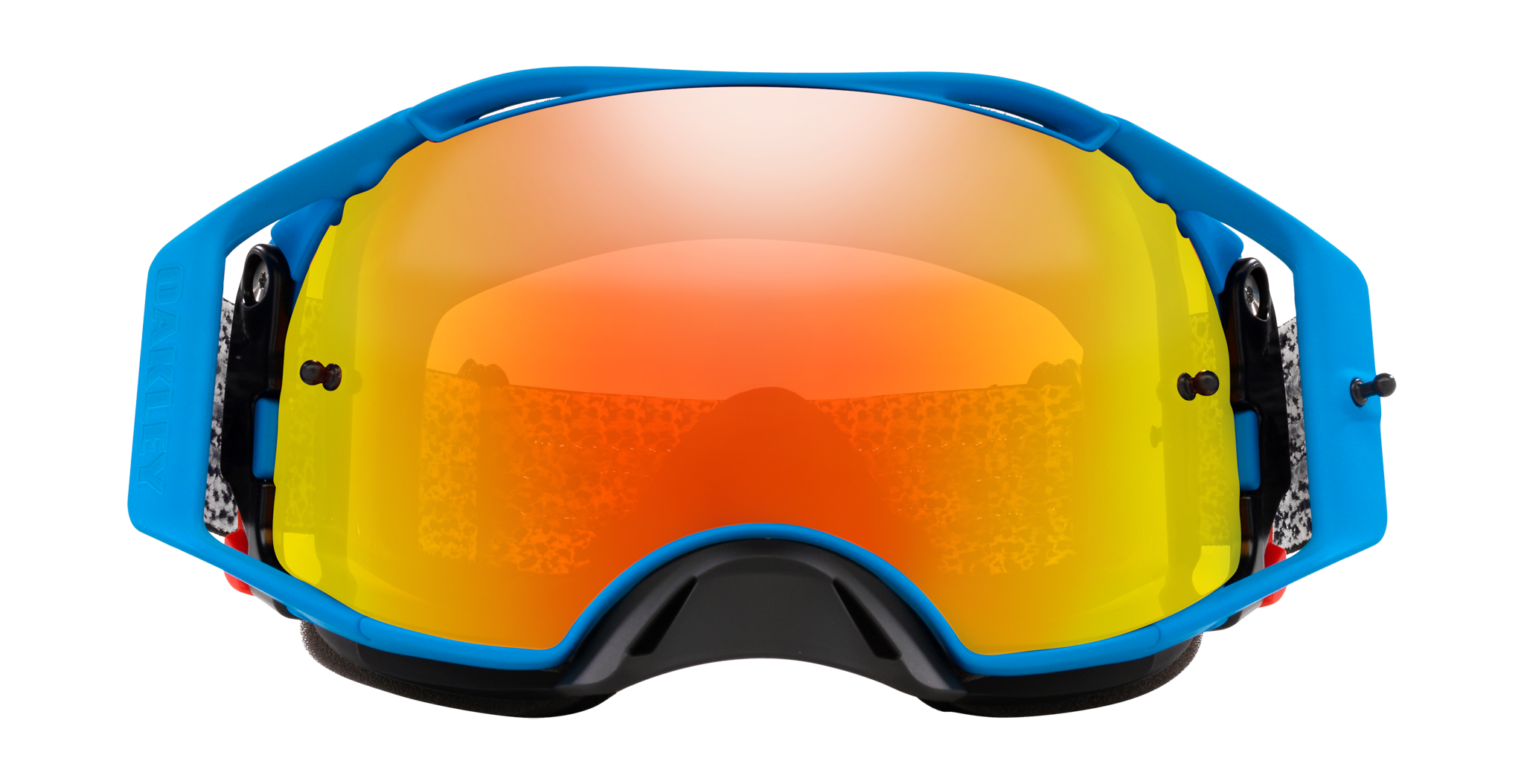 Oakley Motocross Goggle Airbrake MX Blue Crackle - Prizm Torch Iridium