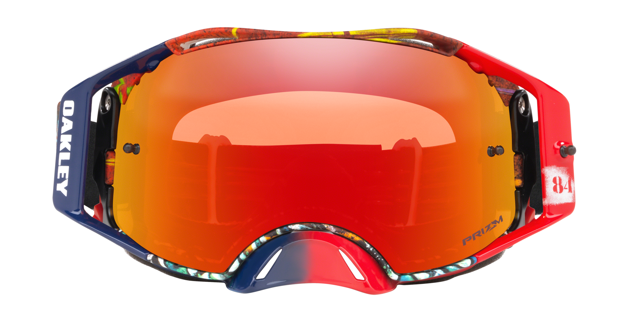 Oakley Motocross Goggle Airbrake MX Herlings Graffito RWB - Prizm Torch Iridium