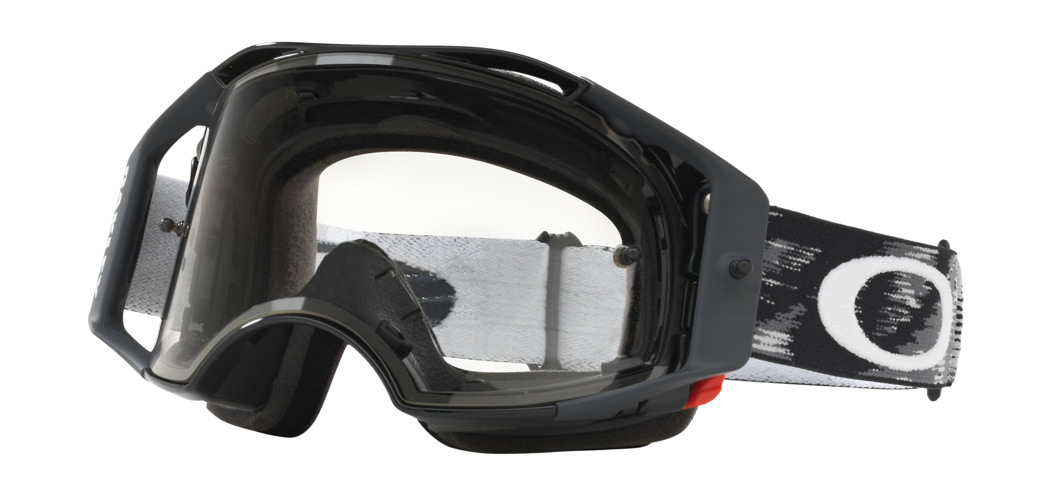 Oakley Motocross Goggle Airbrake MX Jet Black Speed - Clear