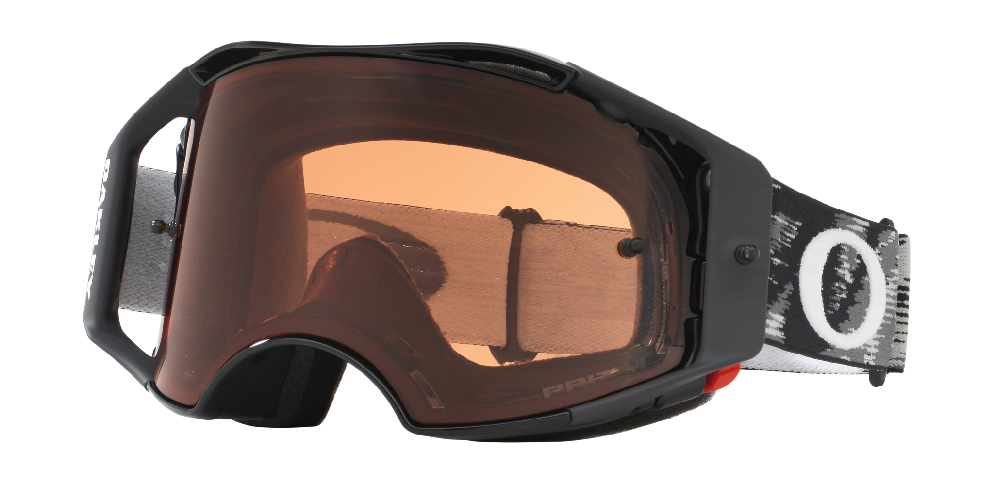 Oakley Motocross Goggle Airbrake MX Jet Black Speed - Prizm Bronze