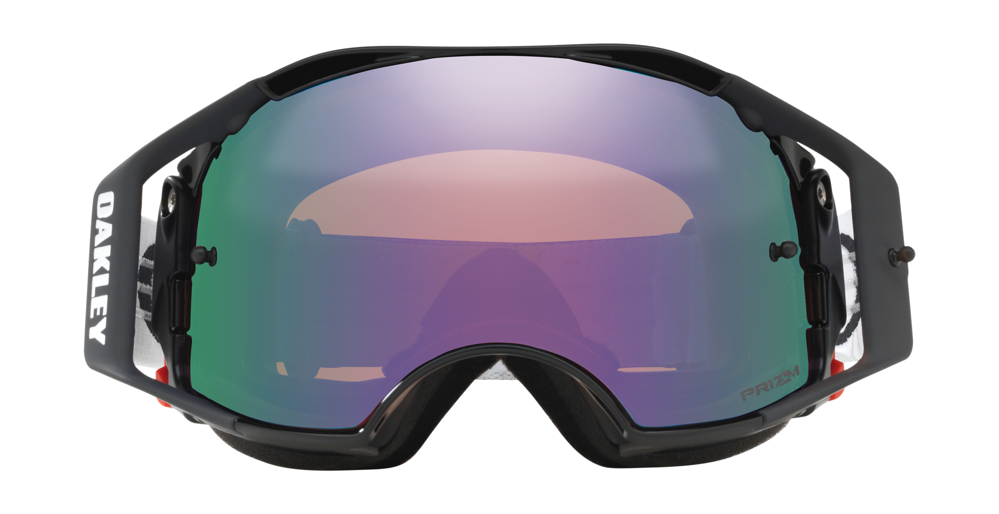 Oakley Motocross Goggle Airbrake MX Jet Black Speed - Prizm Jade Iridium