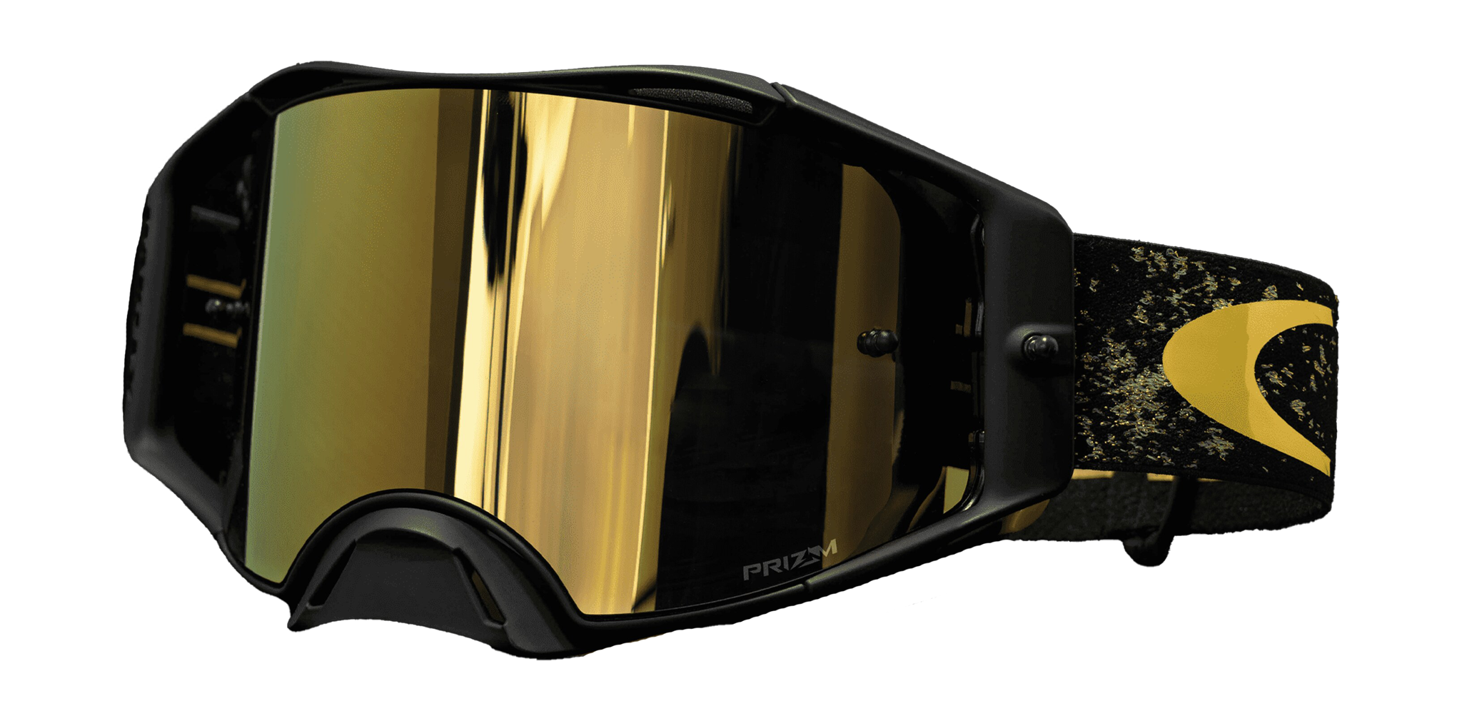 Oakley Motocross Goggle Airbrake MX LE Triple Crown - Prizm 24K Iridium