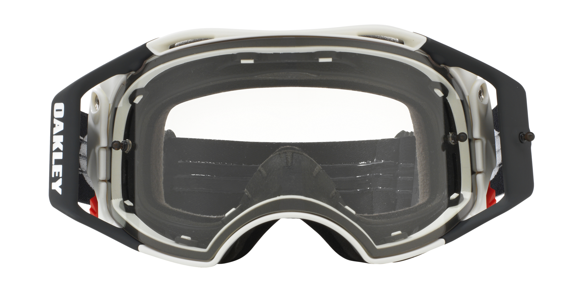 Oakley Motocross Goggle Airbrake MX Matte White Speed - Clear