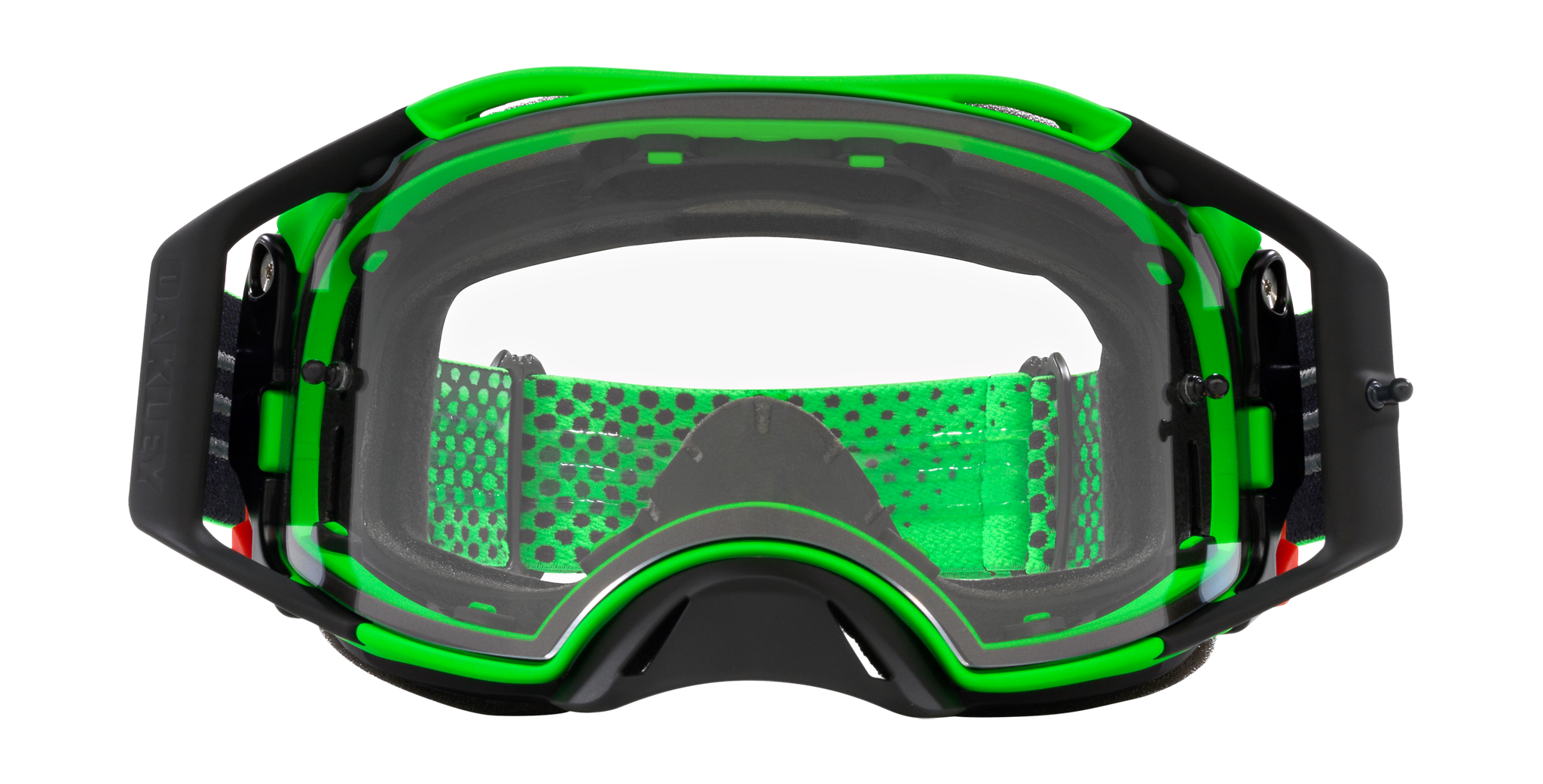 Oakley Motocross Goggle Airbrake MX Moto Green B1B - Clear