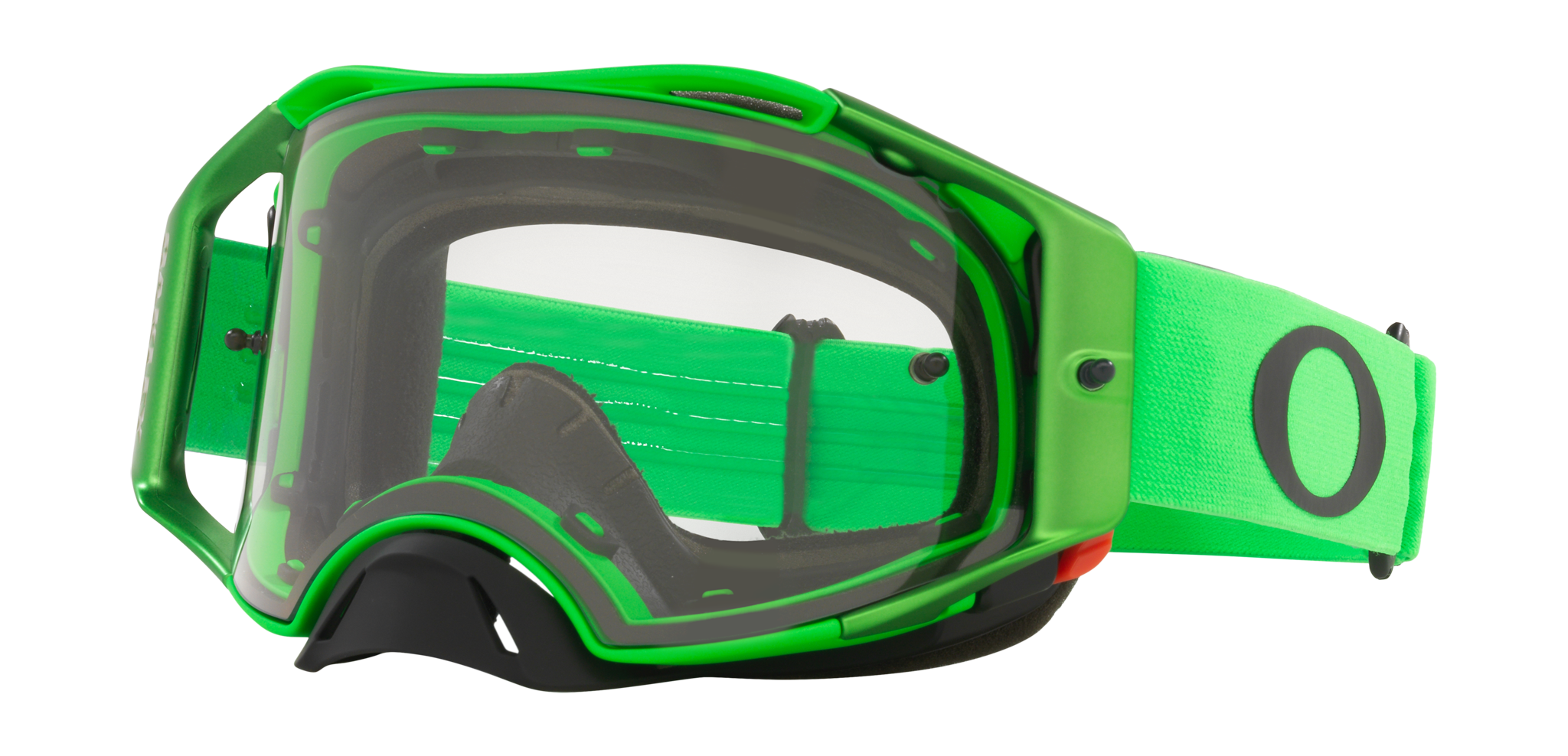 Oakley Motocross Goggle Airbrake MX Moto Green - Clear