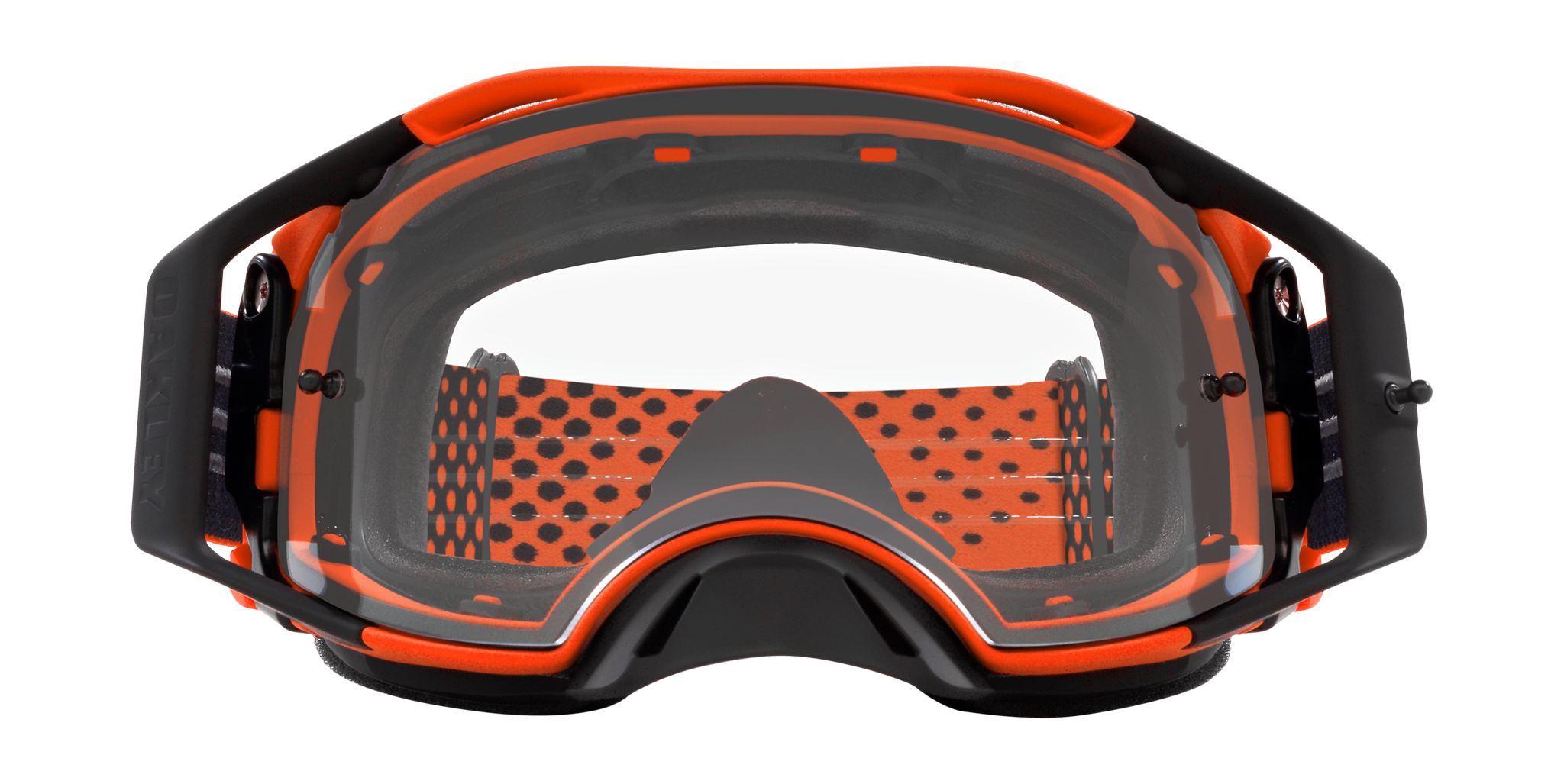 Oakley Motocross Goggle Airbrake MX Moto Orange B1B - Clear