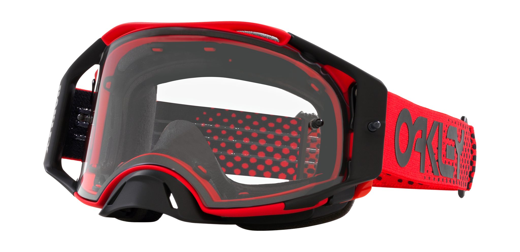 Oakley Motocross Goggle Airbrake MX Moto Red B1B - Clear