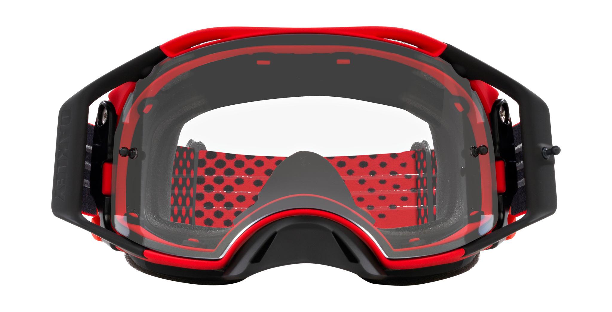 Oakley Motocross Goggle Airbrake MX Moto Red B1B - Clear