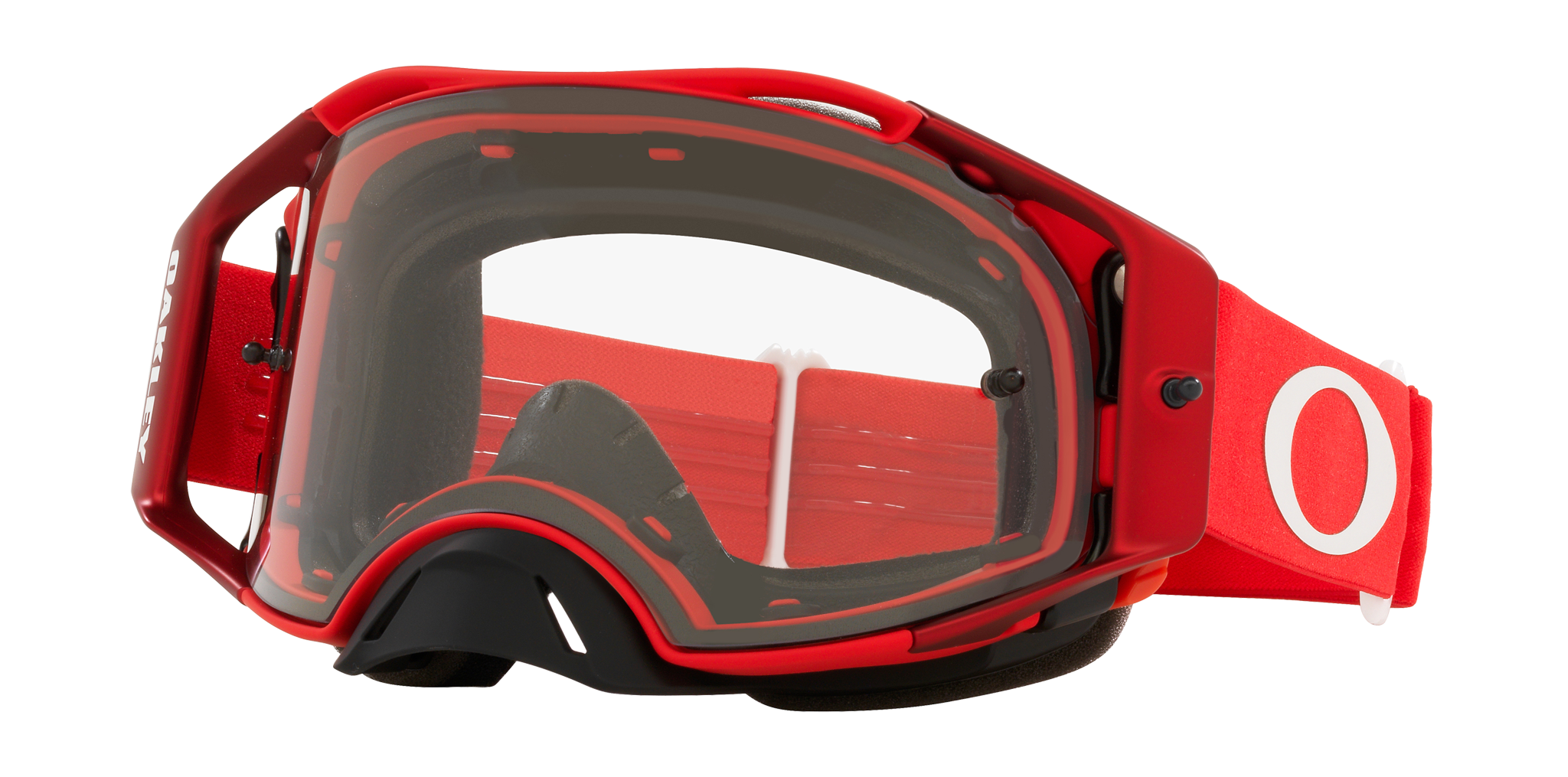 Oakley Motocross Goggle Airbrake MX Moto Red - Clear