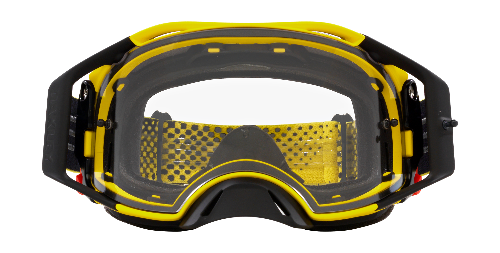Oakley Motocross Goggle Airbrake MX Moto Yellow B1B - Clear