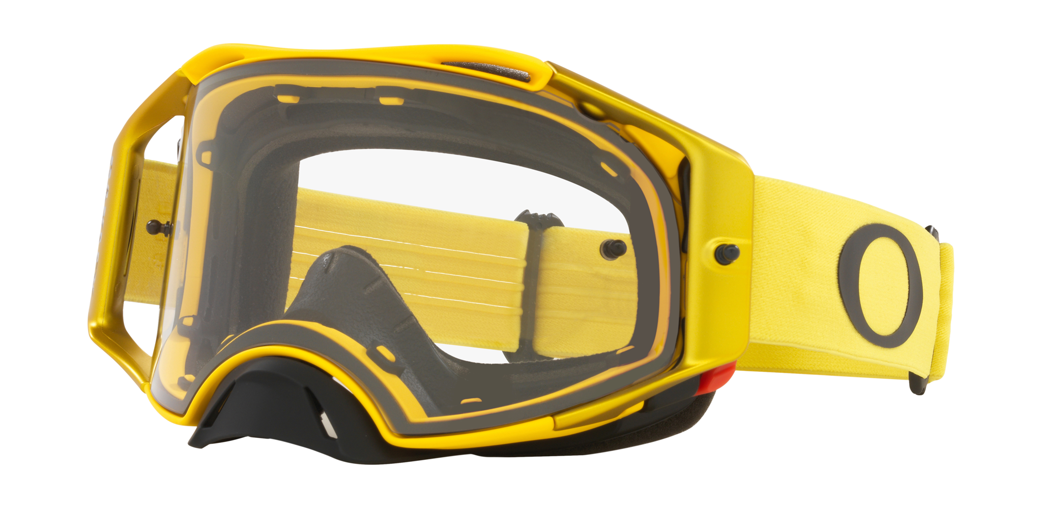 Oakley Motocross Goggle Airbrake MX Moto Yellow - Clear