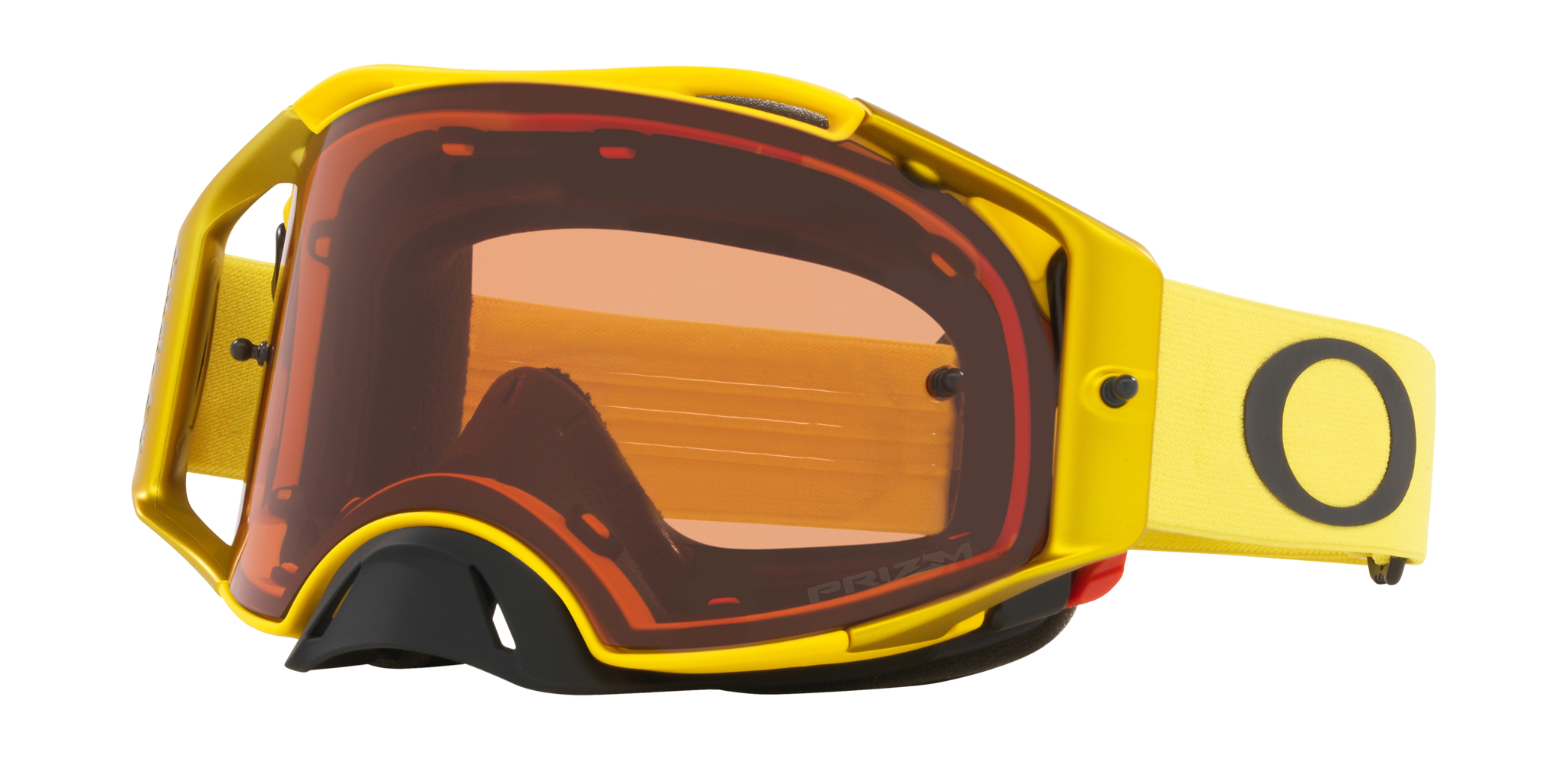 Oakley Motocross Goggle Airbrake MX Moto Yellow - Prizm Bronze