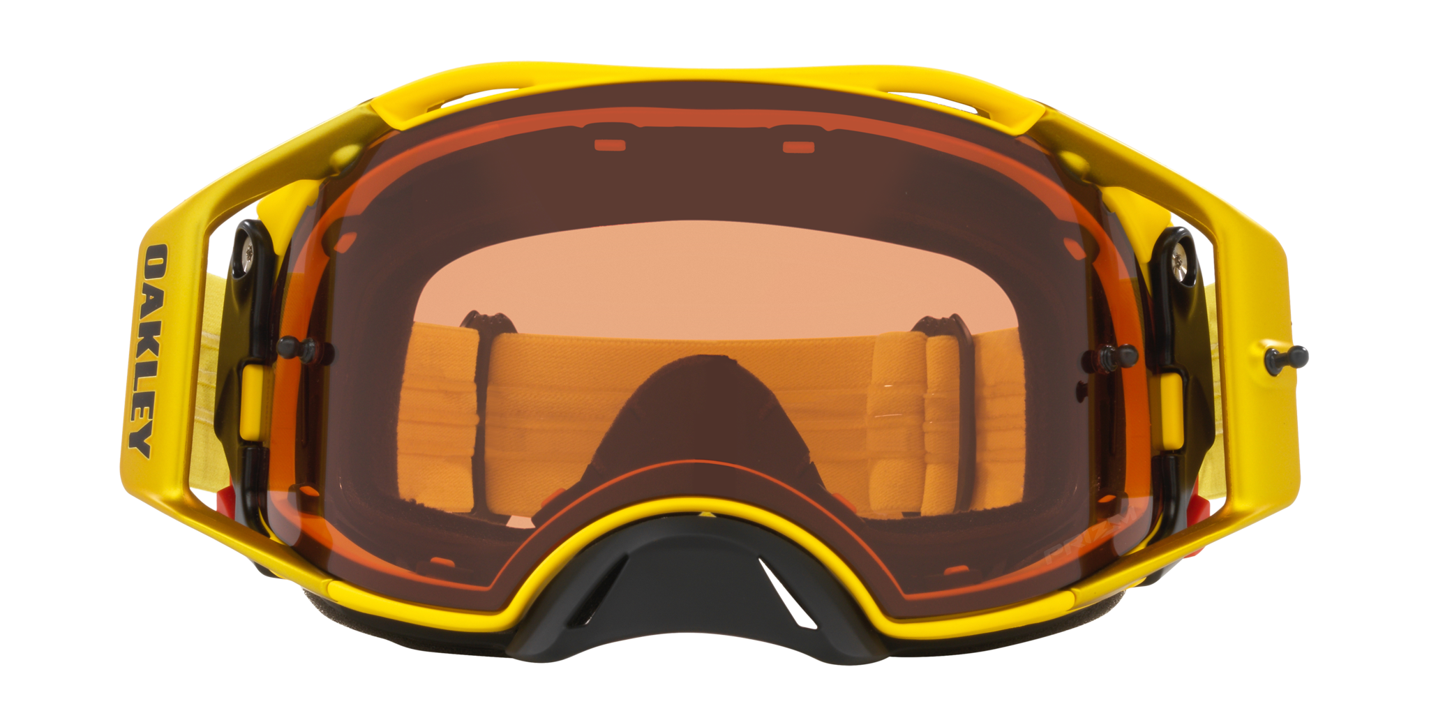 Oakley Motocross Goggle Airbrake MX Moto Yellow - Prizm Bronze
