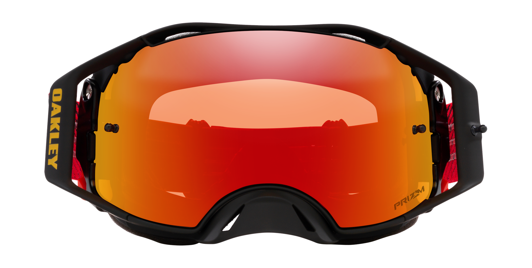 Oakley Motocross Goggle Airbrake MX Red Flow - Prizm Torch Iridium