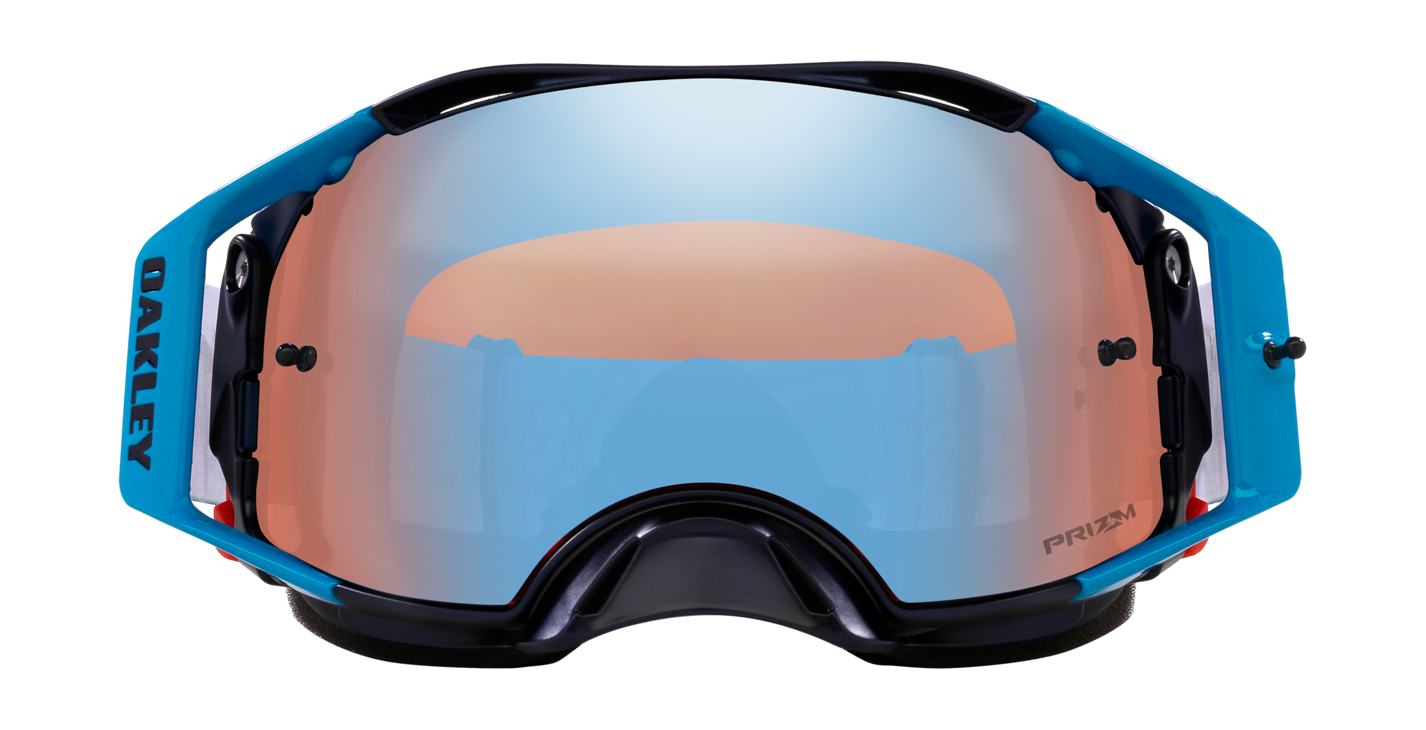 Oakley Motocross Goggle Airbrake MX TLD Blue Lightning - Prizm Sapphire Iridium