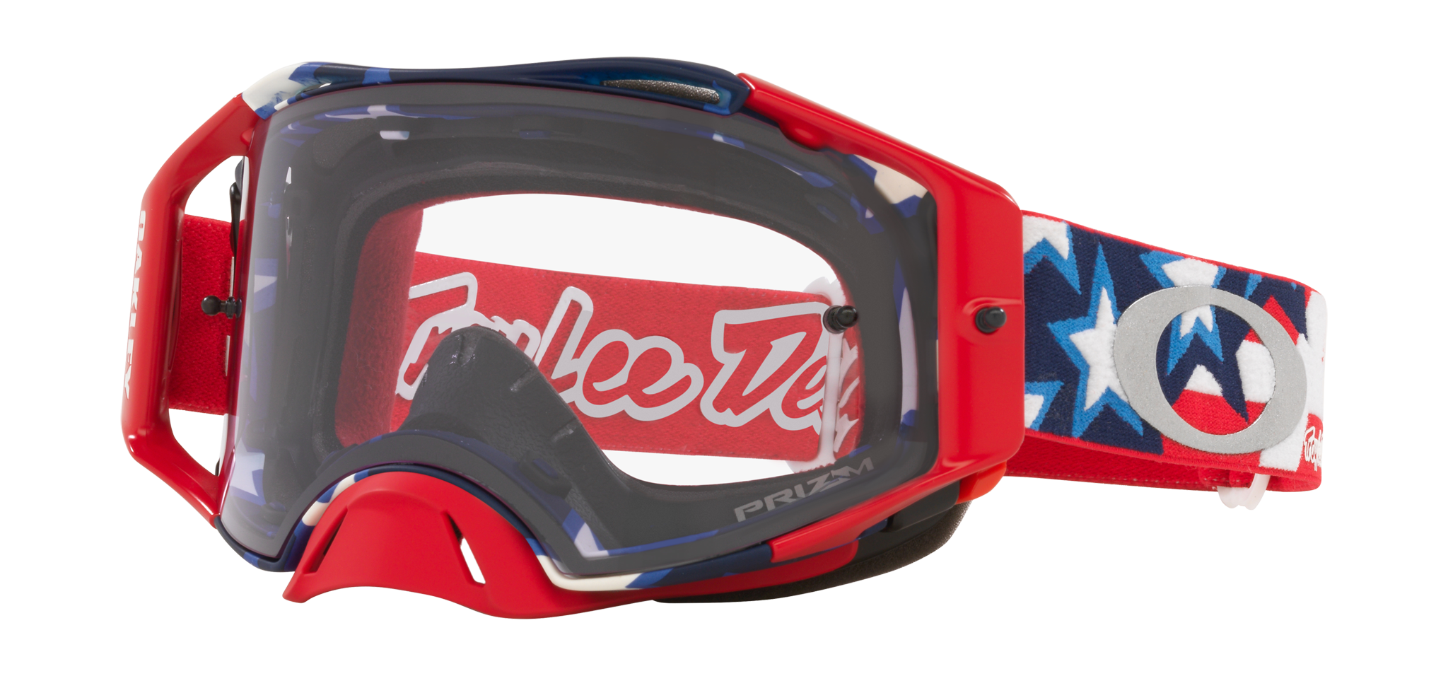 Oakley Motocross Goggle Airbrake MX TLD Red Banner - Prizm Low Light