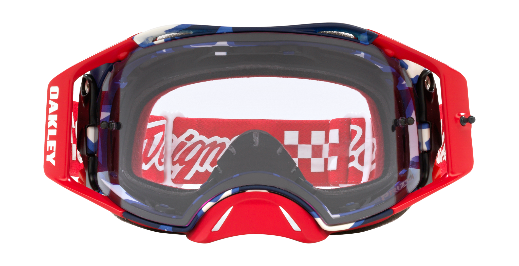 Oakley Motocross Goggle Airbrake MX TLD Red Banner - Prizm Low Light