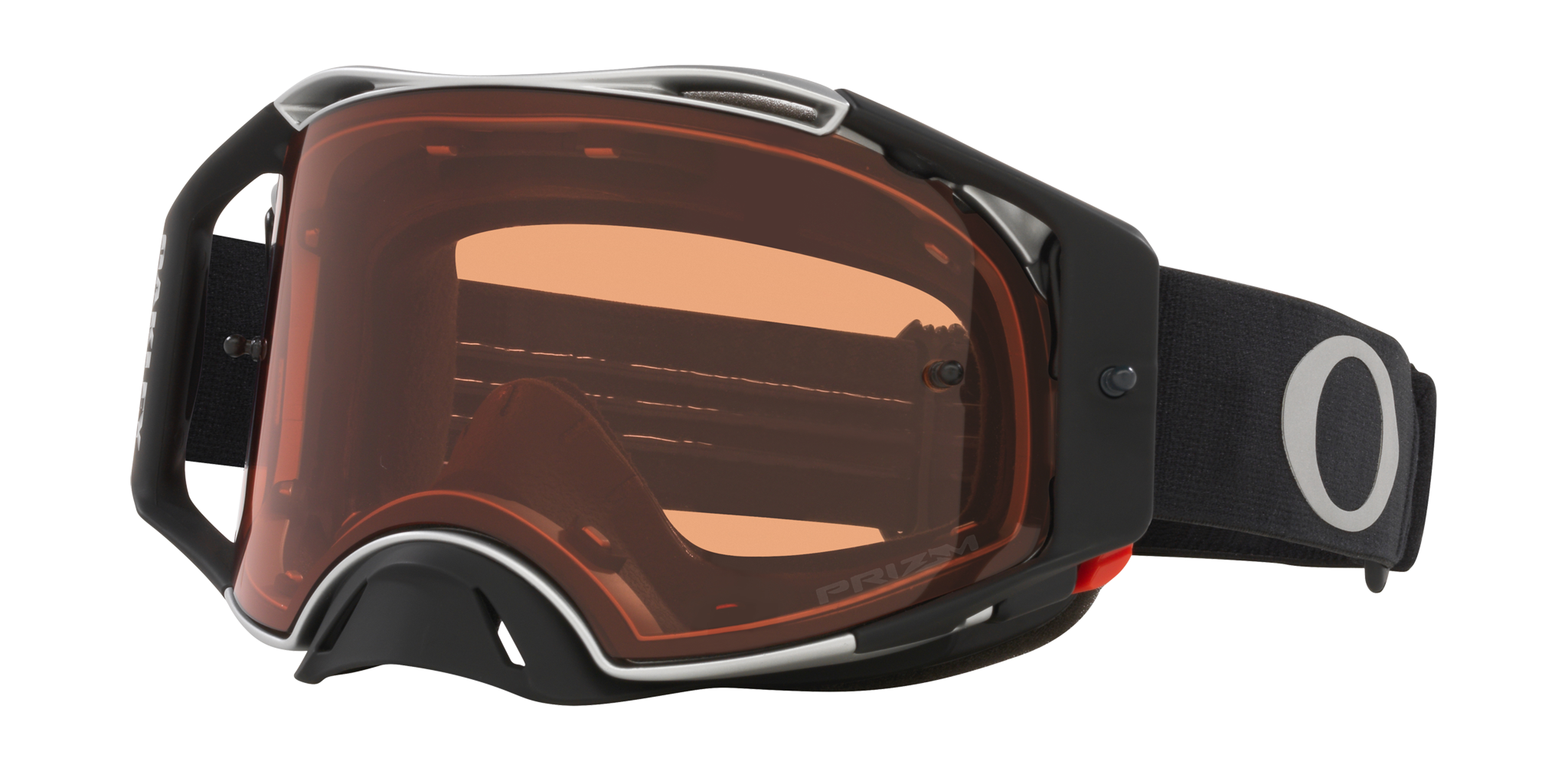 Oakley Motocross Goggle Airbrake MX Tuff Blocks Black Gunmetal - Prizm Bronze